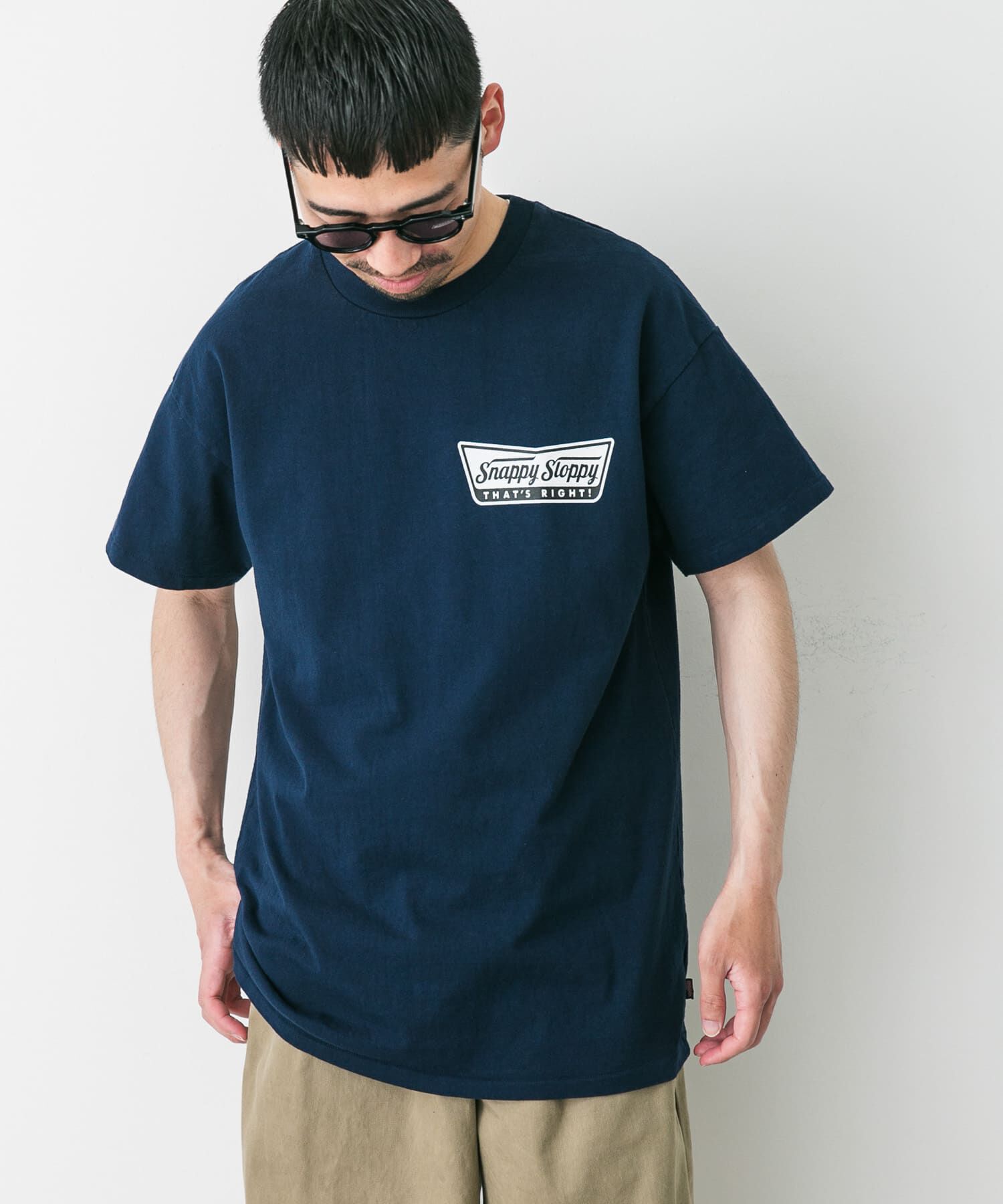 URBAN RESEARCH DOORS「『別注』SLOPPY SUPPLY&times;DOORS　SNAPPY T-SHIRTS」|Tシャツ・カットソー|