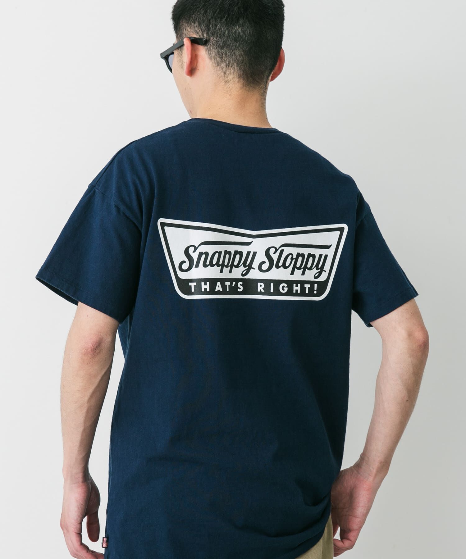 URBAN RESEARCH DOORS「『別注』SLOPPY SUPPLY&times;DOORS　SNAPPY T-SHIRTS」|Tシャツ・カットソー|
