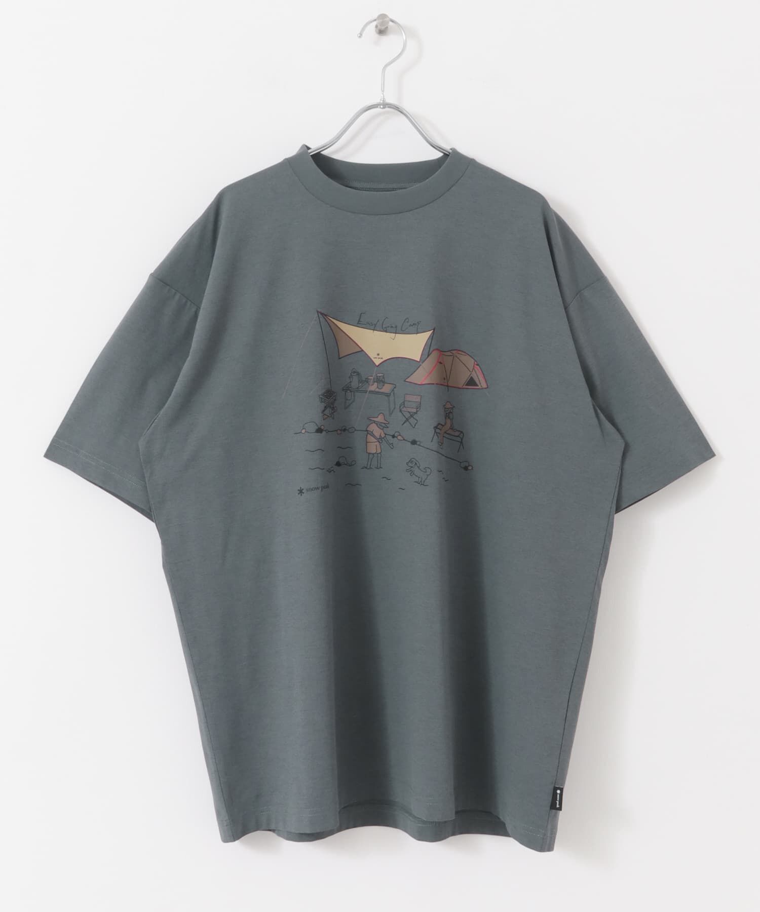 URBAN RESEARCH DOORS「『別注』Snow Peak&times;DOORS　WaterActive Print Tee」|Tシャツ・カットソー|