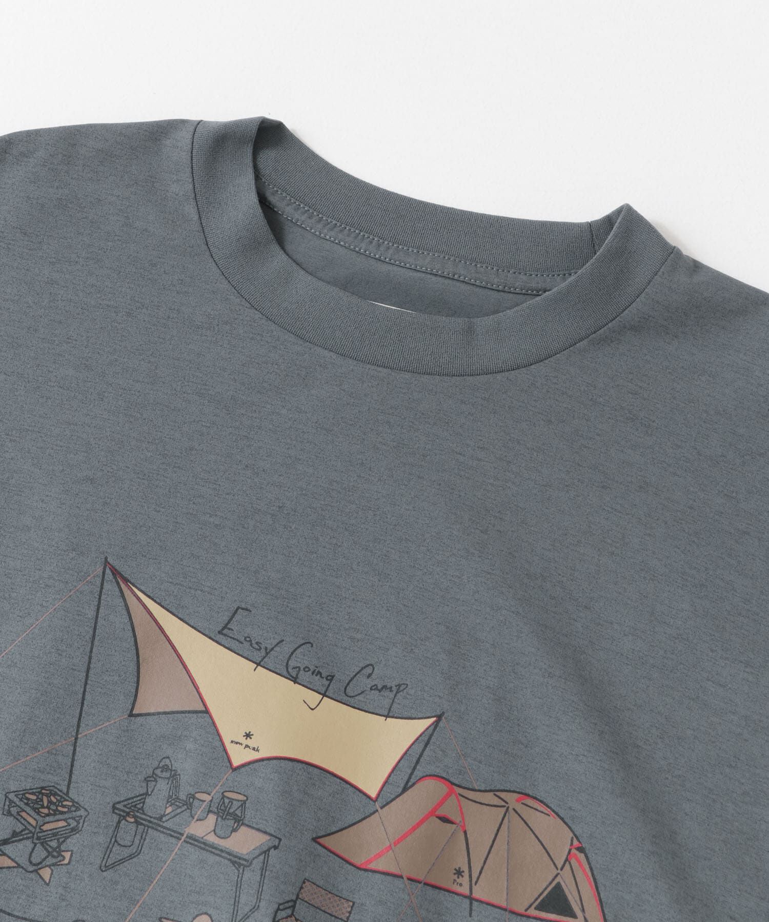 URBAN RESEARCH DOORS「『別注』Snow Peak&times;DOORS　WaterActive Print Tee」|Tシャツ・カットソー|