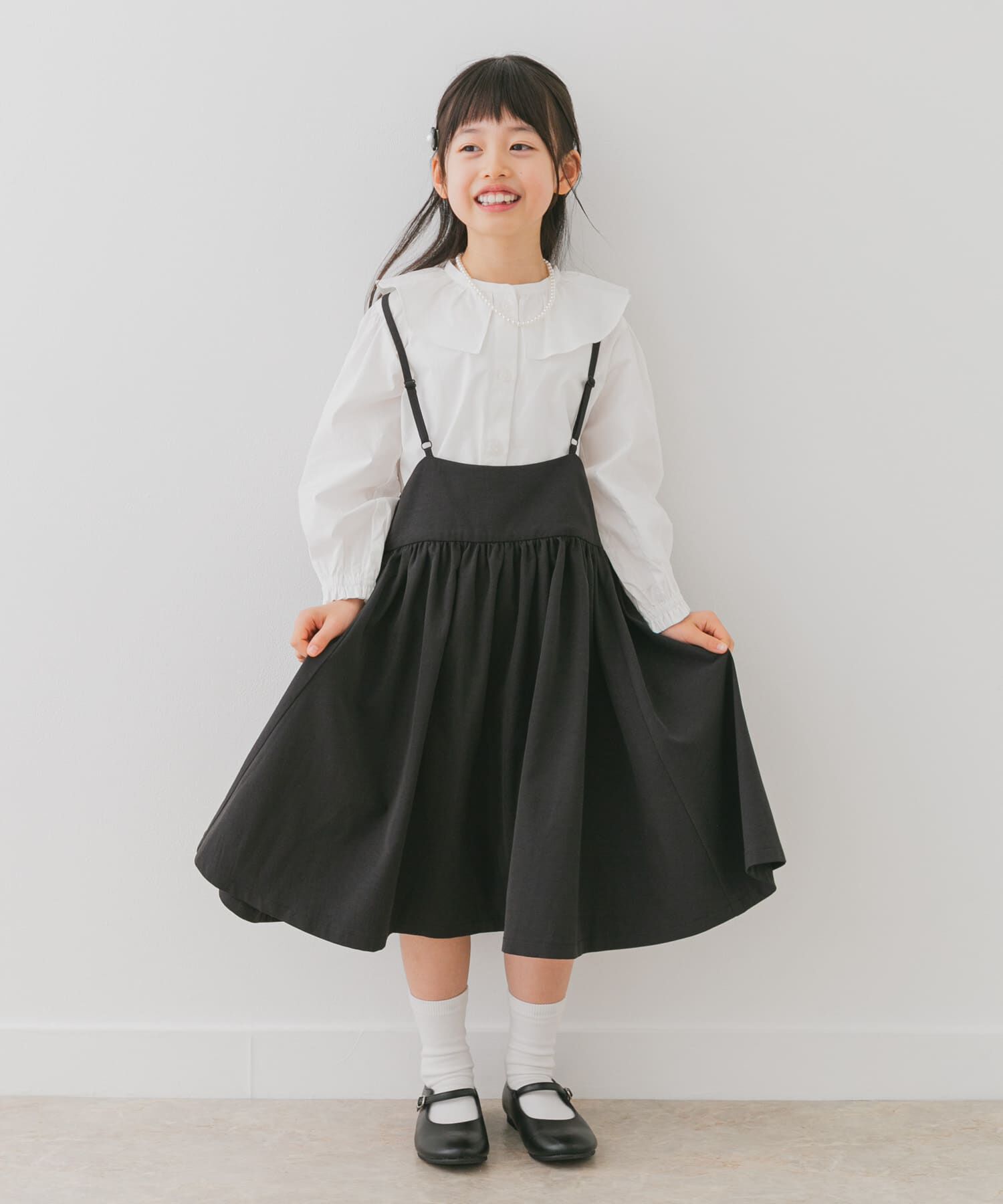 URBAN RESEARCH DOORS「キャミソールジャンパースカート(KIDS)」|ワンピース|