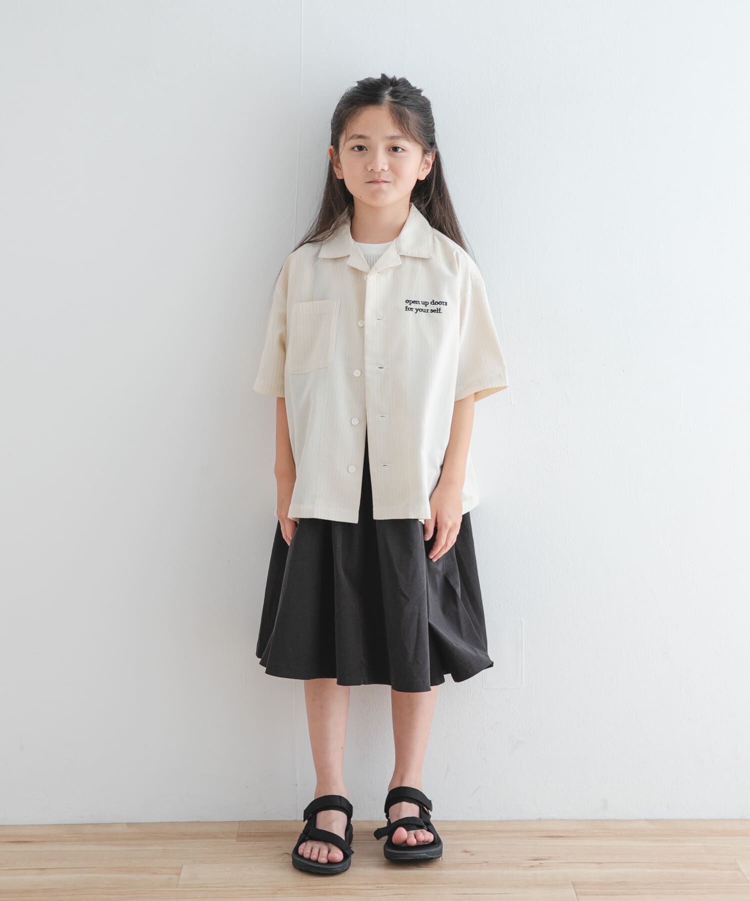 URBAN RESEARCH DOORS「キャミソールジャンパースカート(KIDS)」|ワンピース|