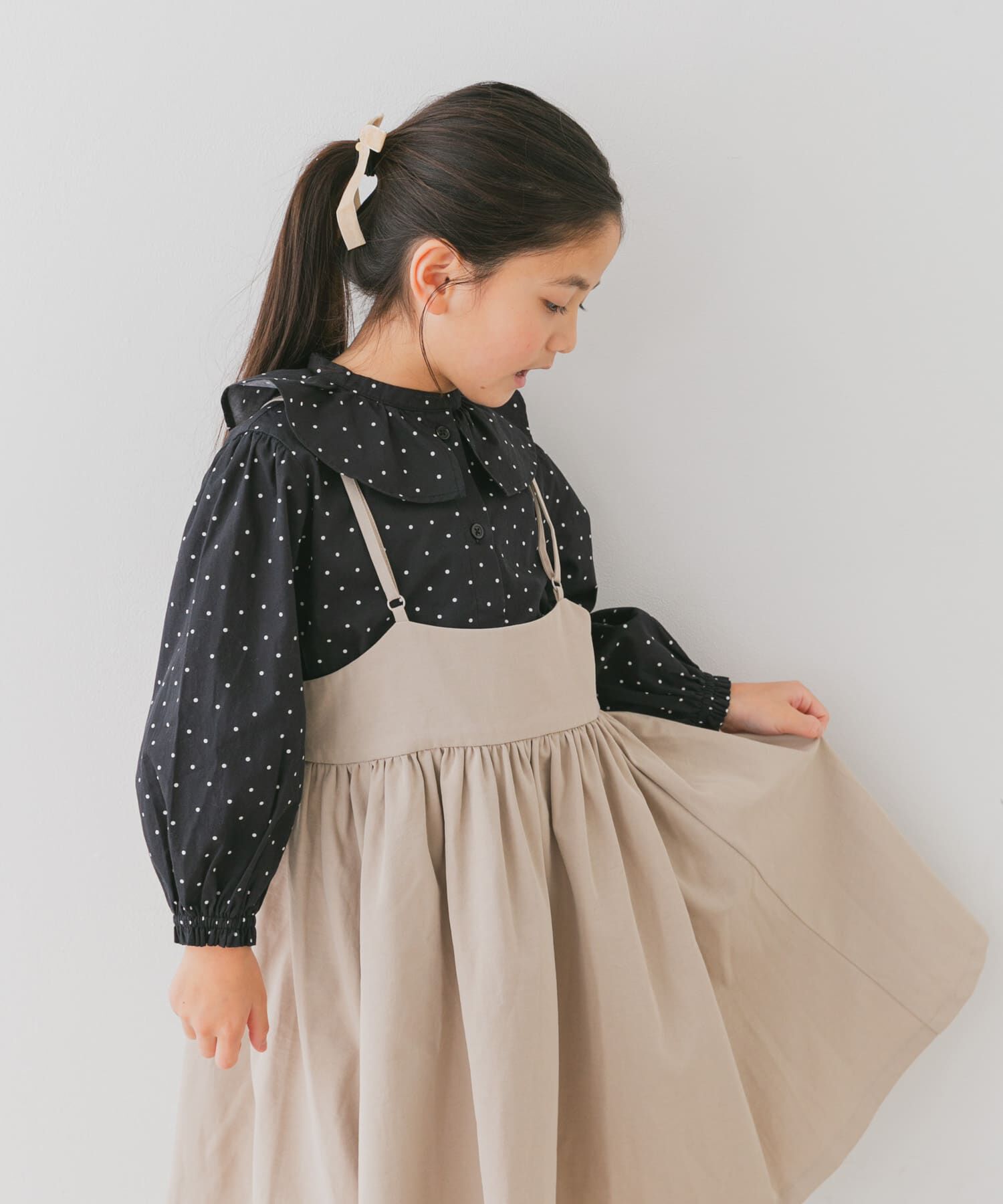 URBAN RESEARCH DOORS「キャミソールジャンパースカート(KIDS)」|ワンピース|