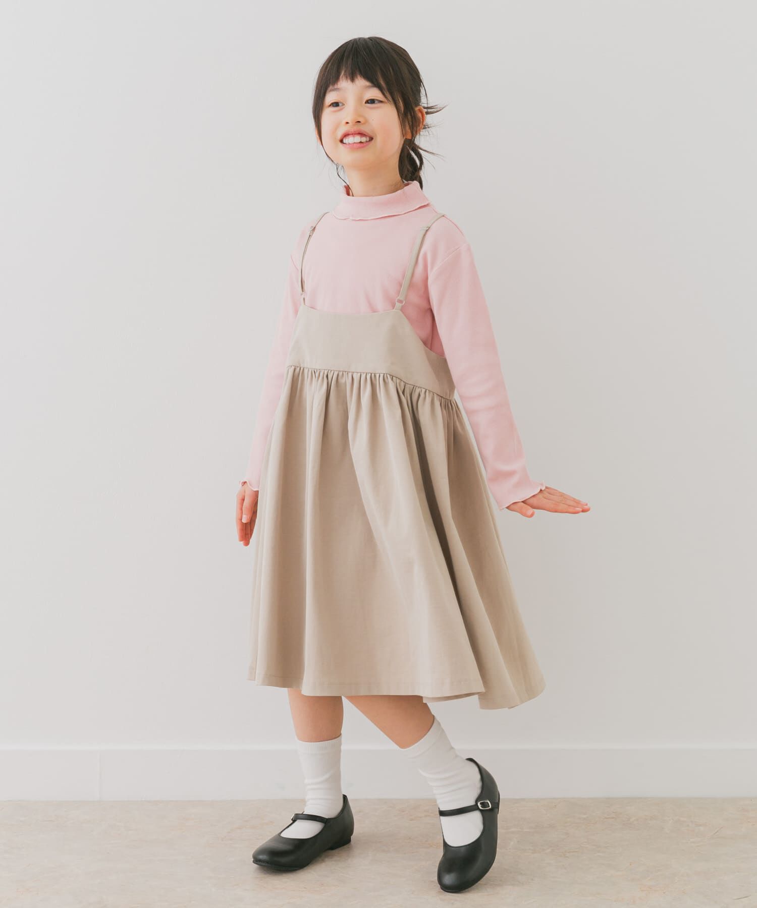 URBAN RESEARCH DOORS「キャミソールジャンパースカート(KIDS)」|ワンピース|