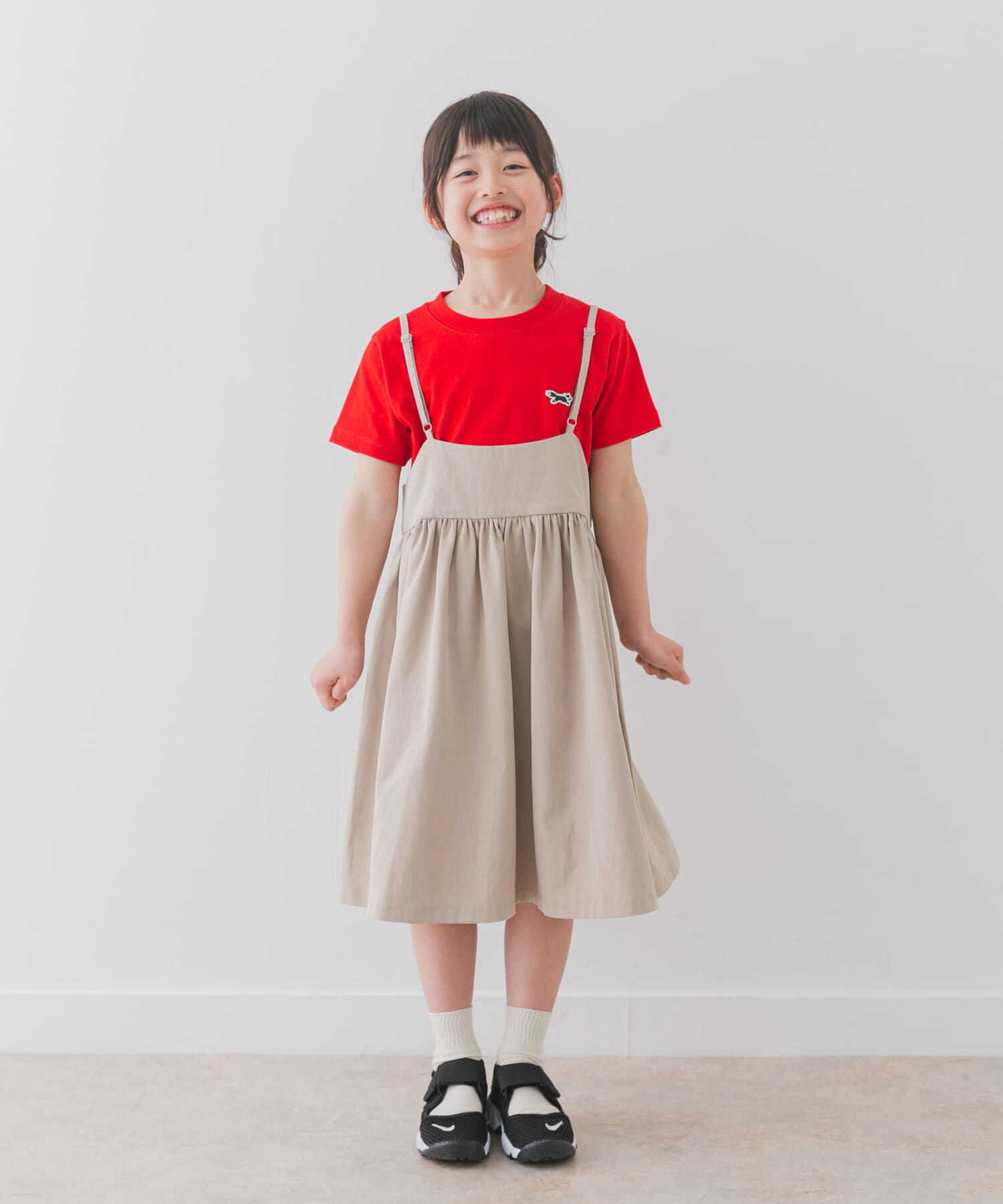 URBAN RESEARCH DOORS「キャミソールジャンパースカート(KIDS)」|ワンピース|
