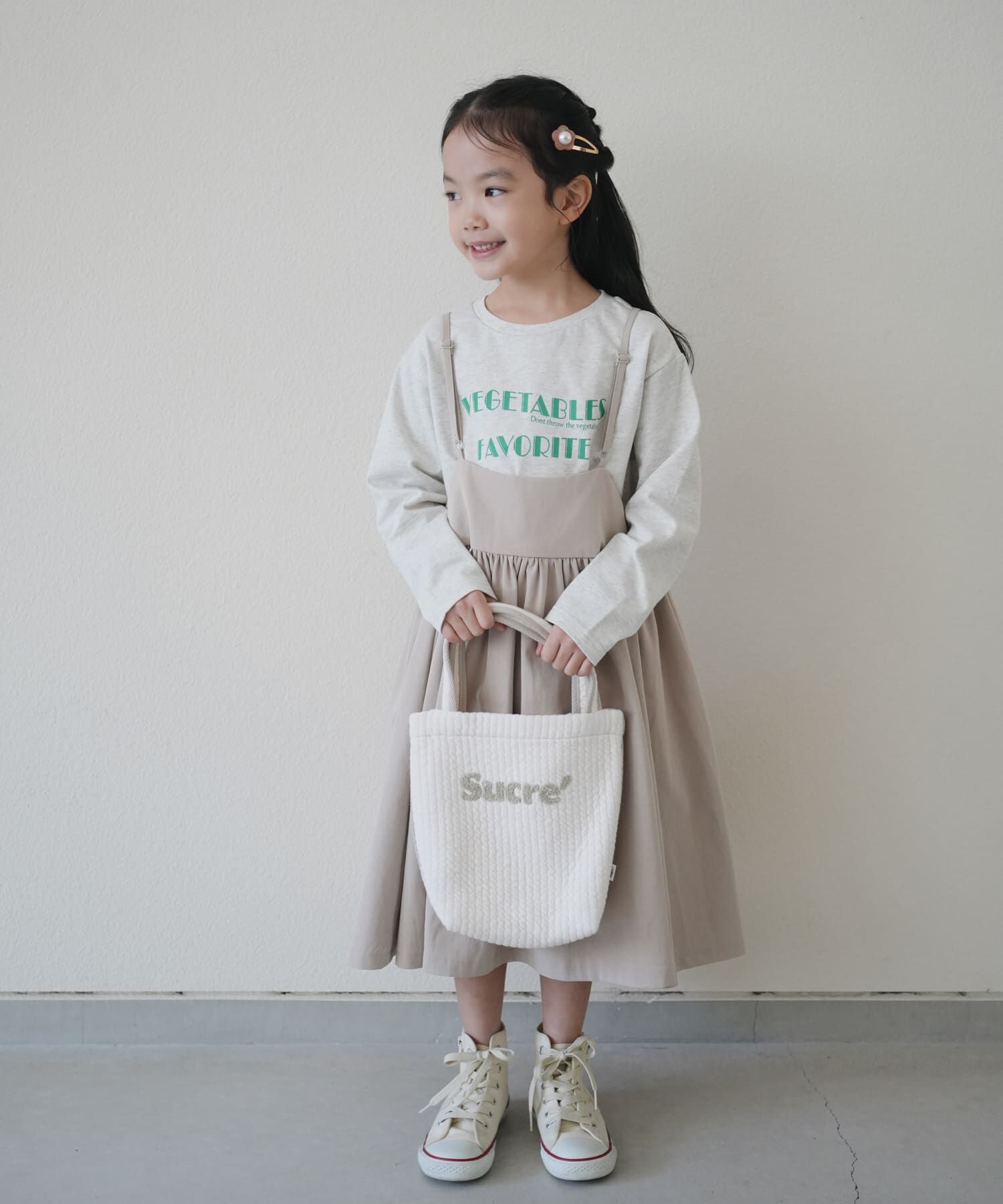 URBAN RESEARCH DOORS「キャミソールジャンパースカート(KIDS)」|ワンピース|