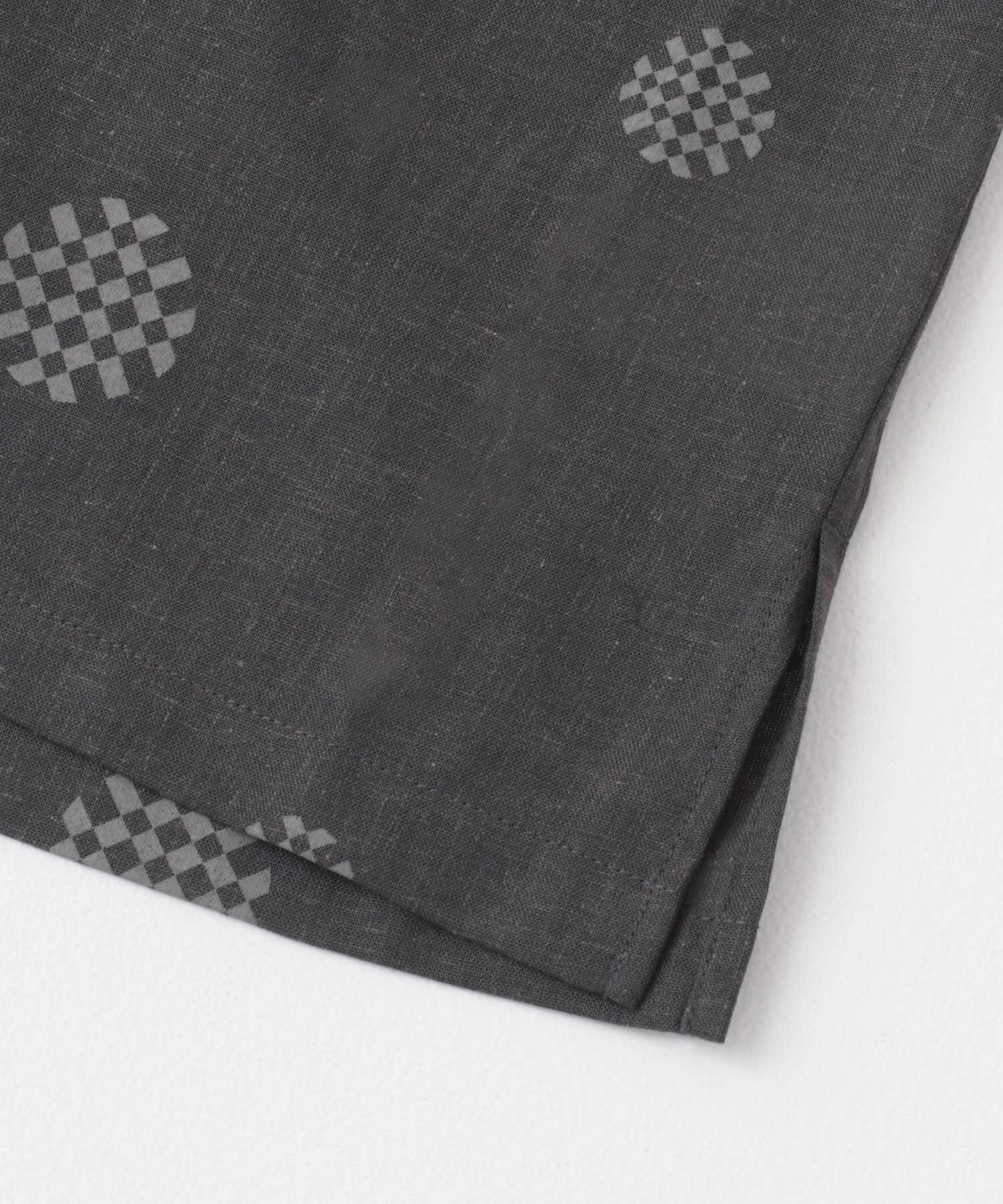 URBAN RESEARCH DOORS「『XLサイズ/WEB限定』『UR TECH 高機能リネン』バンドカラーシャツ」|シャツ・ブラウス|