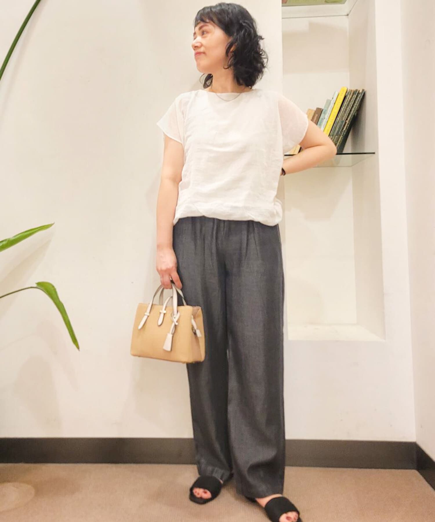 URBAN RESEARCH DOORS「ボイルレイヤードプルオーバー」|Tシャツ・カットソー|