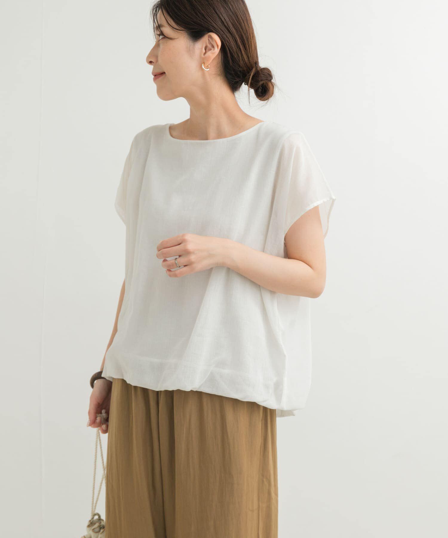 URBAN RESEARCH DOORS「ボイルレイヤードプルオーバー」|Tシャツ・カットソー|