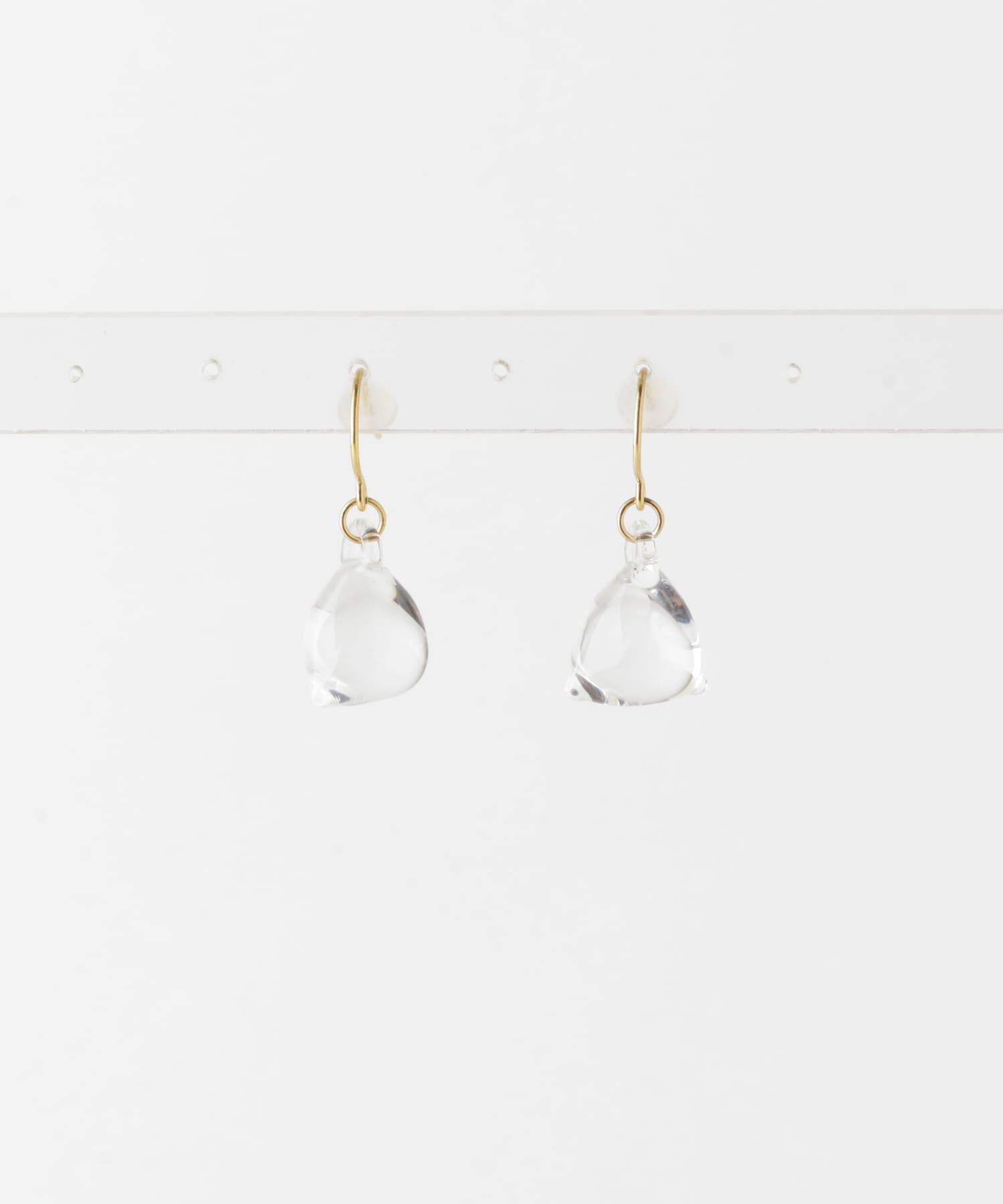 URBAN RESEARCH DOORS「『別注』HARIO Lampwork Factory&times;DOORS　テトラピアス」|ピアス|