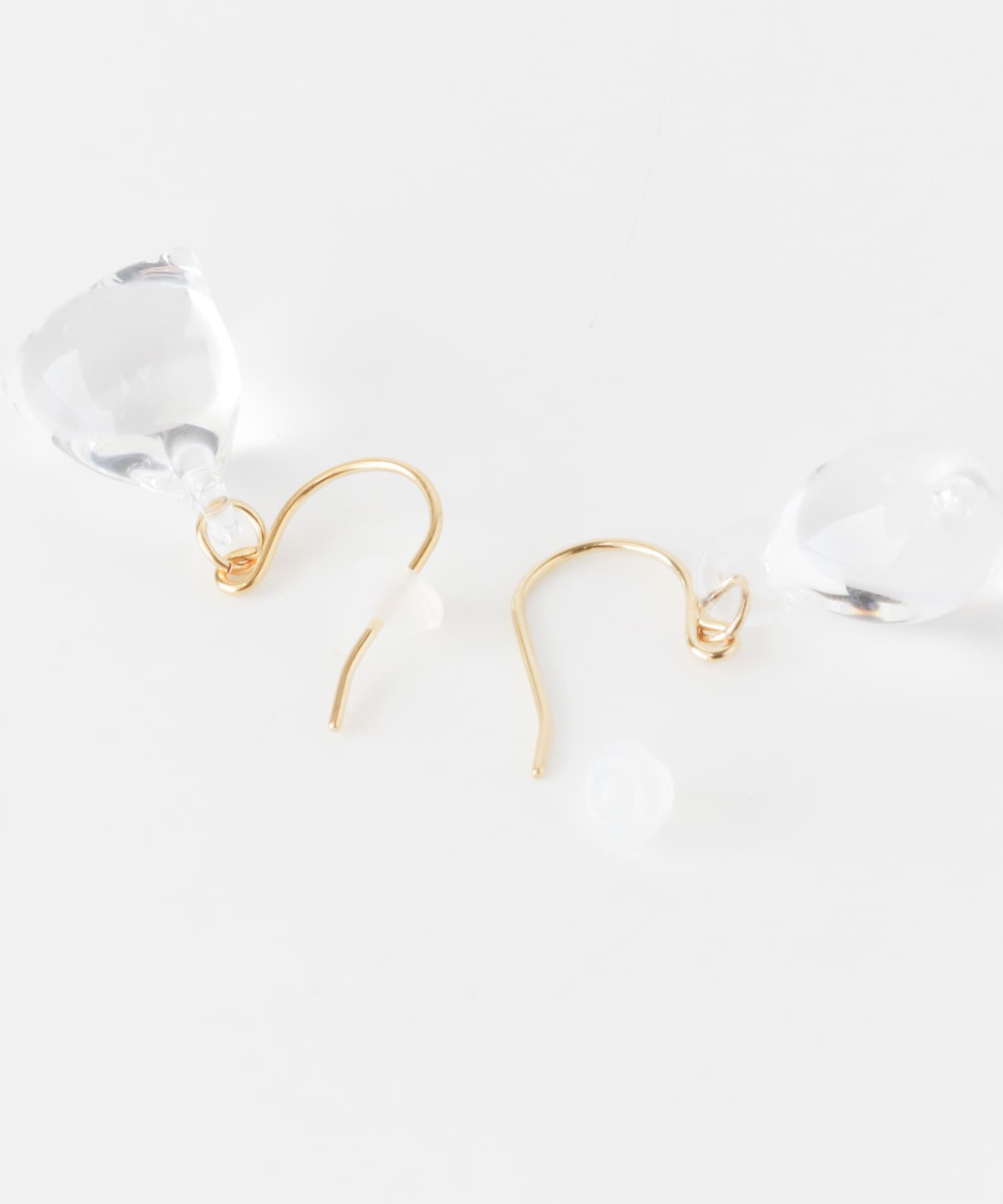 URBAN RESEARCH DOORS「『別注』HARIO Lampwork Factory&times;DOORS　テトラピアス」|ピアス|