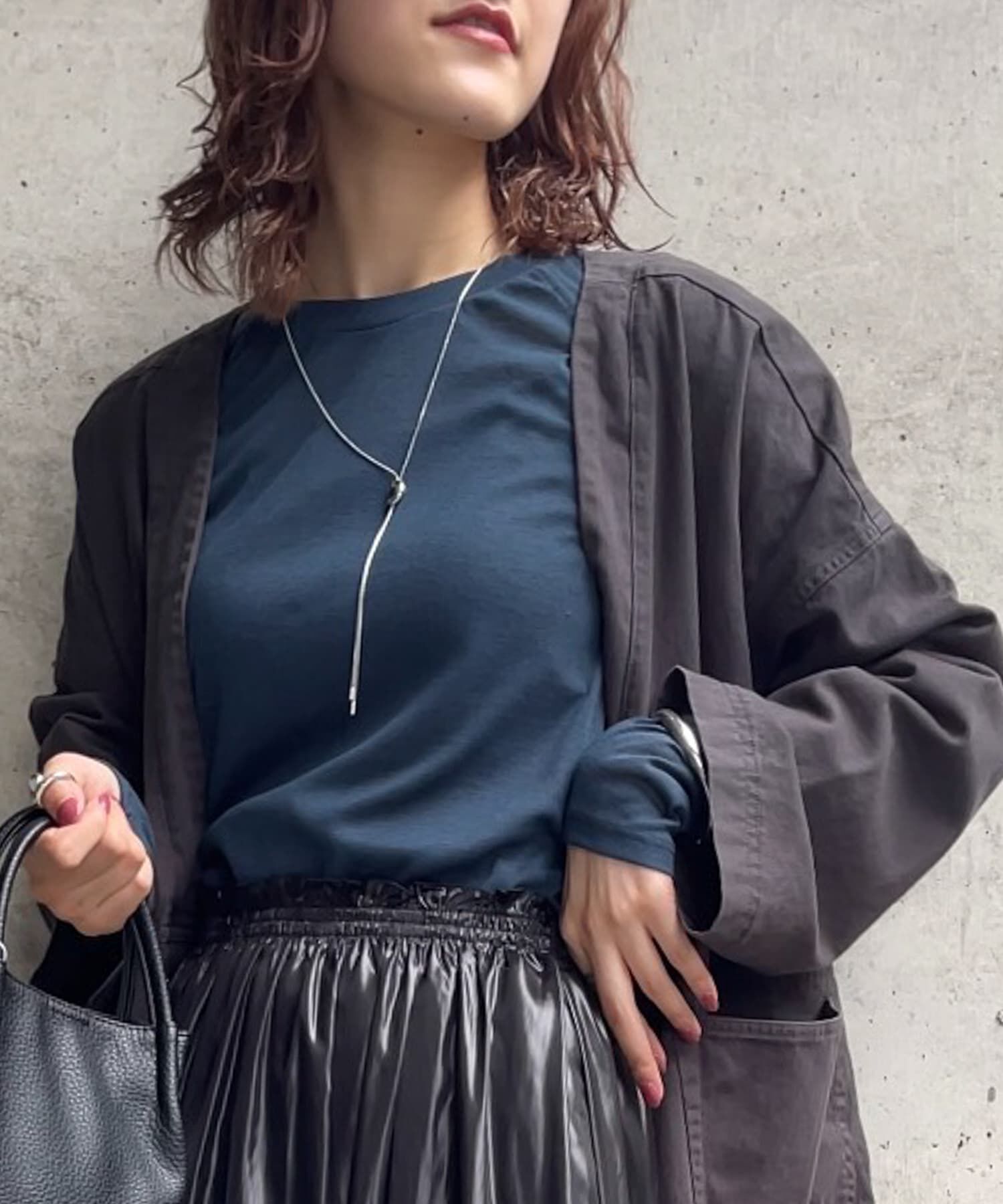 SMELLY「ニュアンスメタルスライドネックレス」|ネックレス|