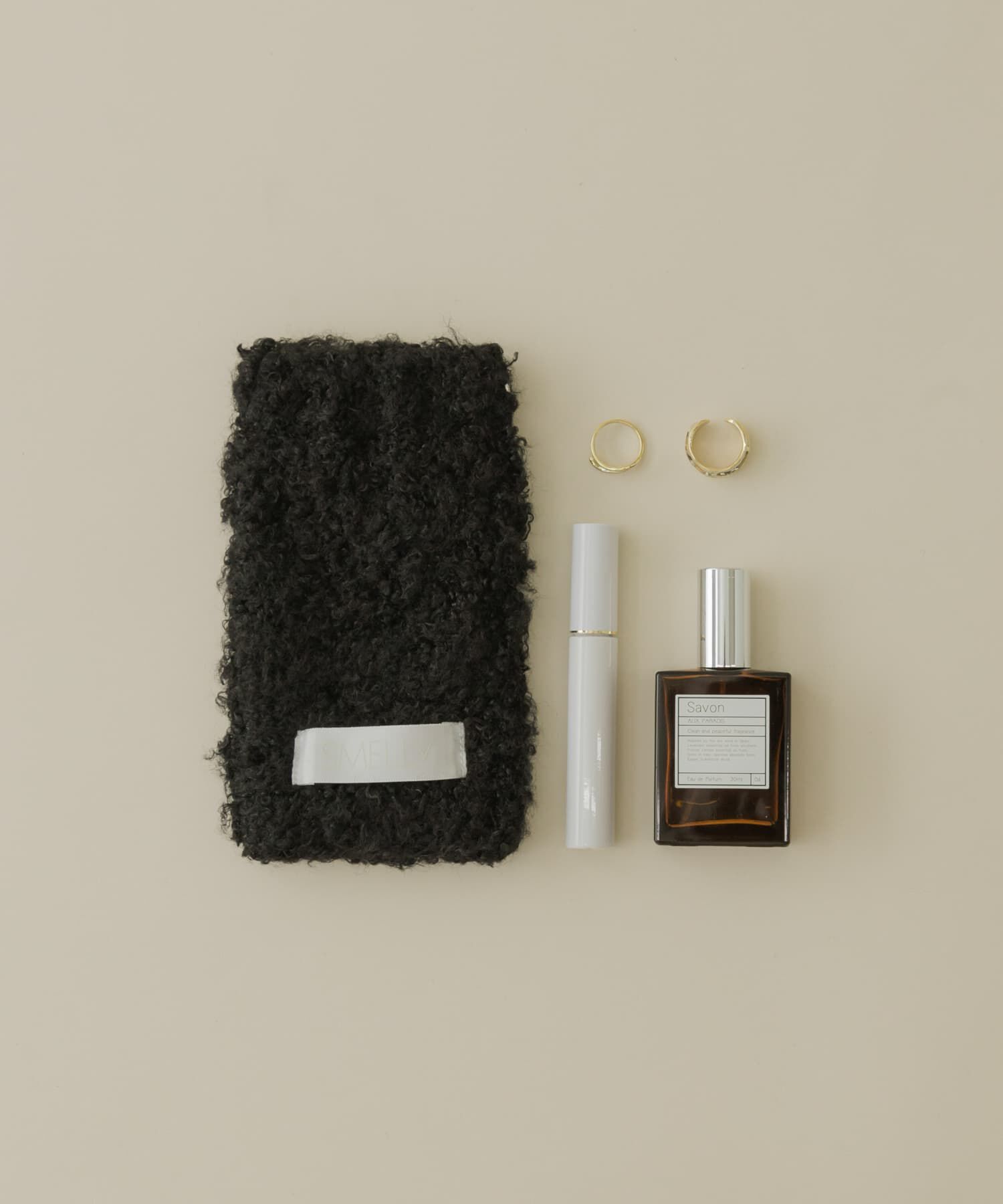 SMELLY「ワンタッチフラットポーチ」|ポーチ|