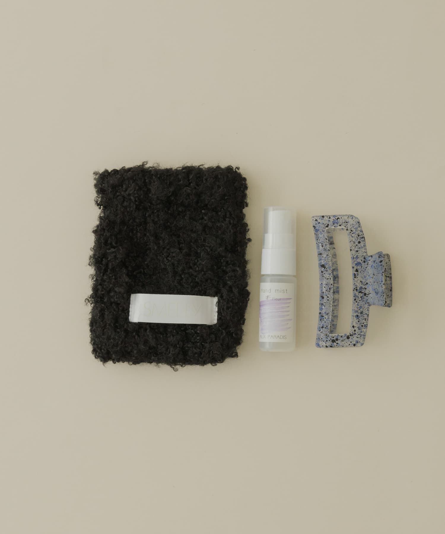 SMELLY「ワンタッチフラットポーチ」|ポーチ|