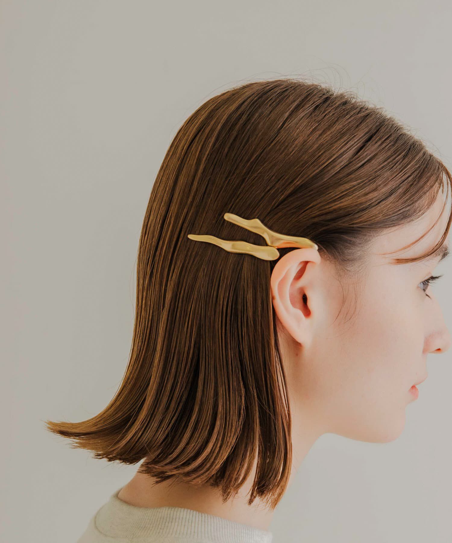 SMELLY「ニュアンスウェーブセットピン」|その他|ゴールド