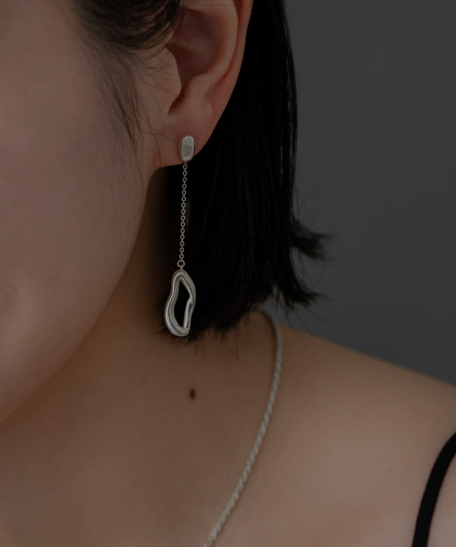 SMELLY「SMELLY so&rsquo;　chain combination pierce」|ピアス|