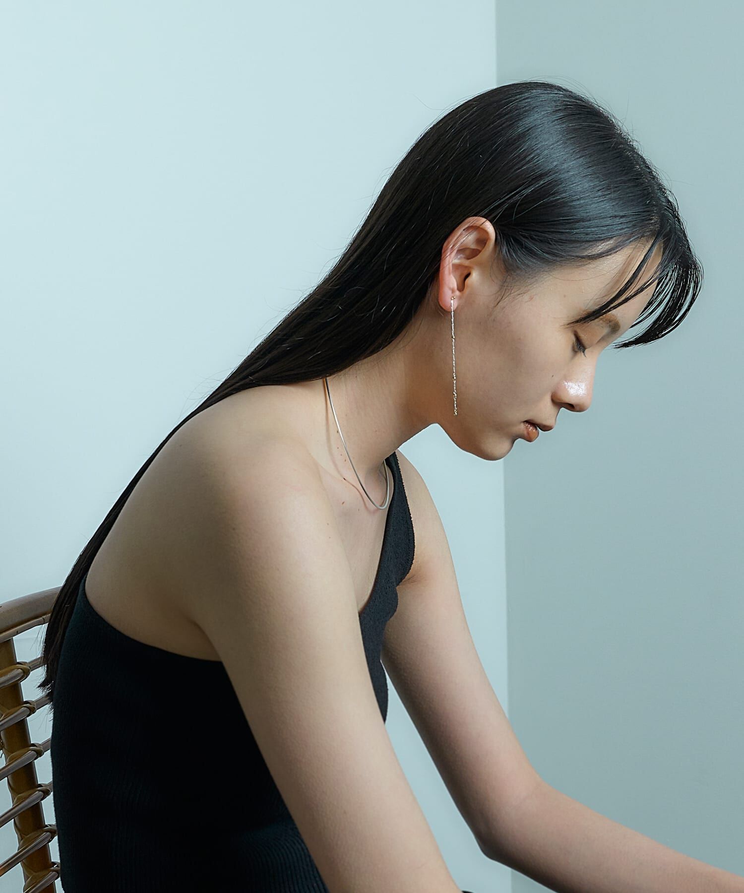 SMELLY「SMELLY so&rsquo;　combination chain pierce」|ピアス|