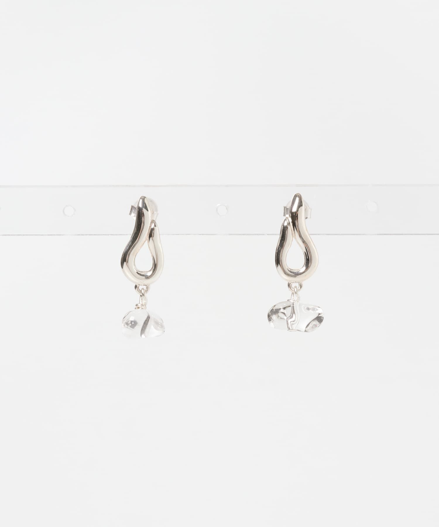 SMELLY「SMELLY so&rsquo;　crystal drop pierce」|ピアス|
