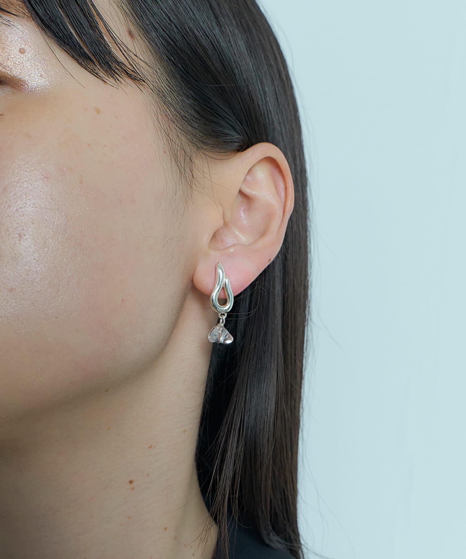 SMELLY「SMELLY so&rsquo;　crystal drop pierce」|ピアス|