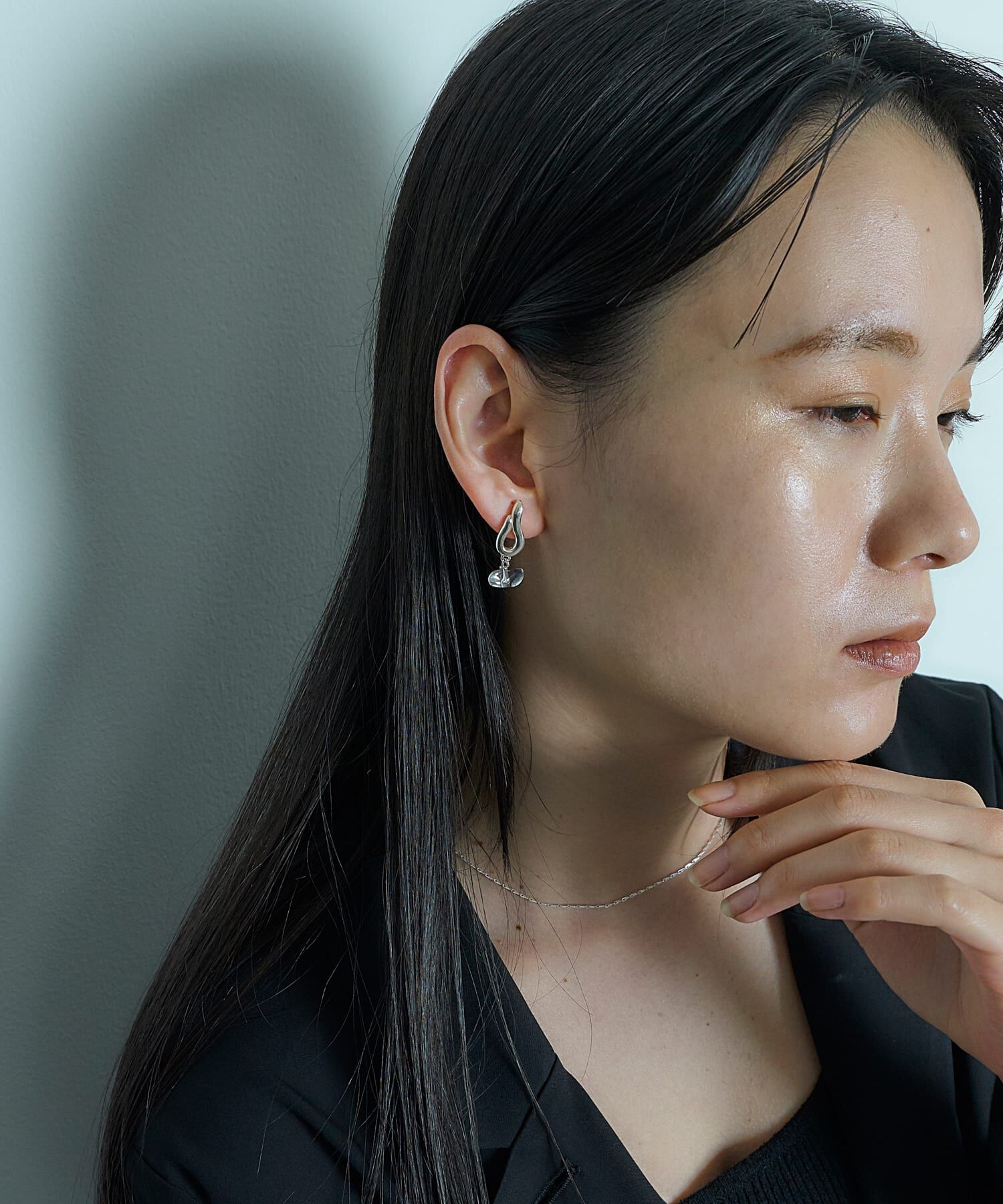 SMELLY「SMELLY so&rsquo;　crystal drop pierce」|ピアス|