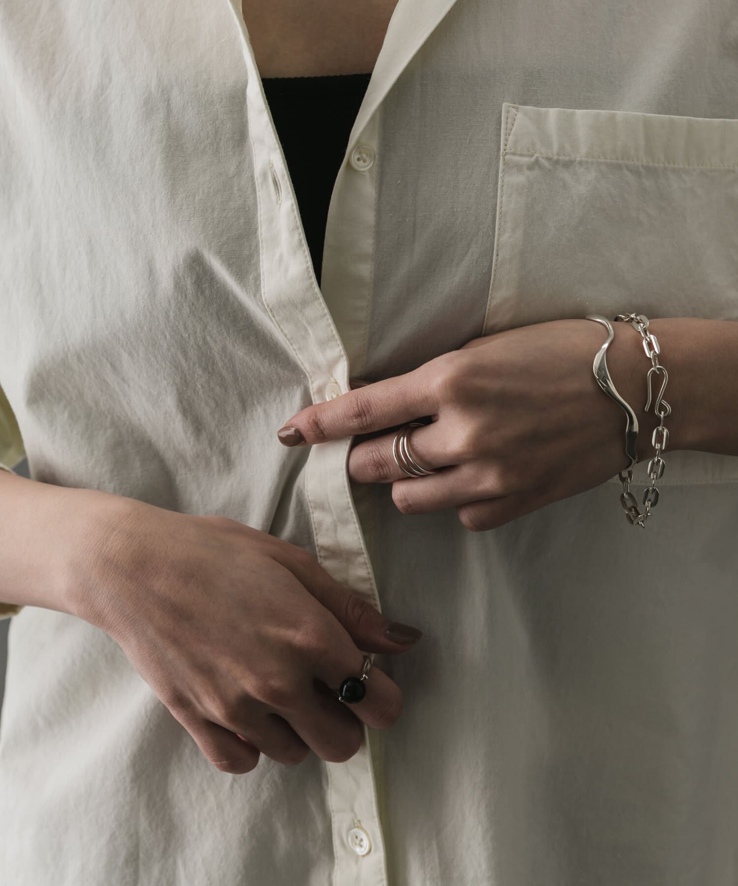 SMELLY「SMELLY so&rsquo;　narrow line ring」|リング|