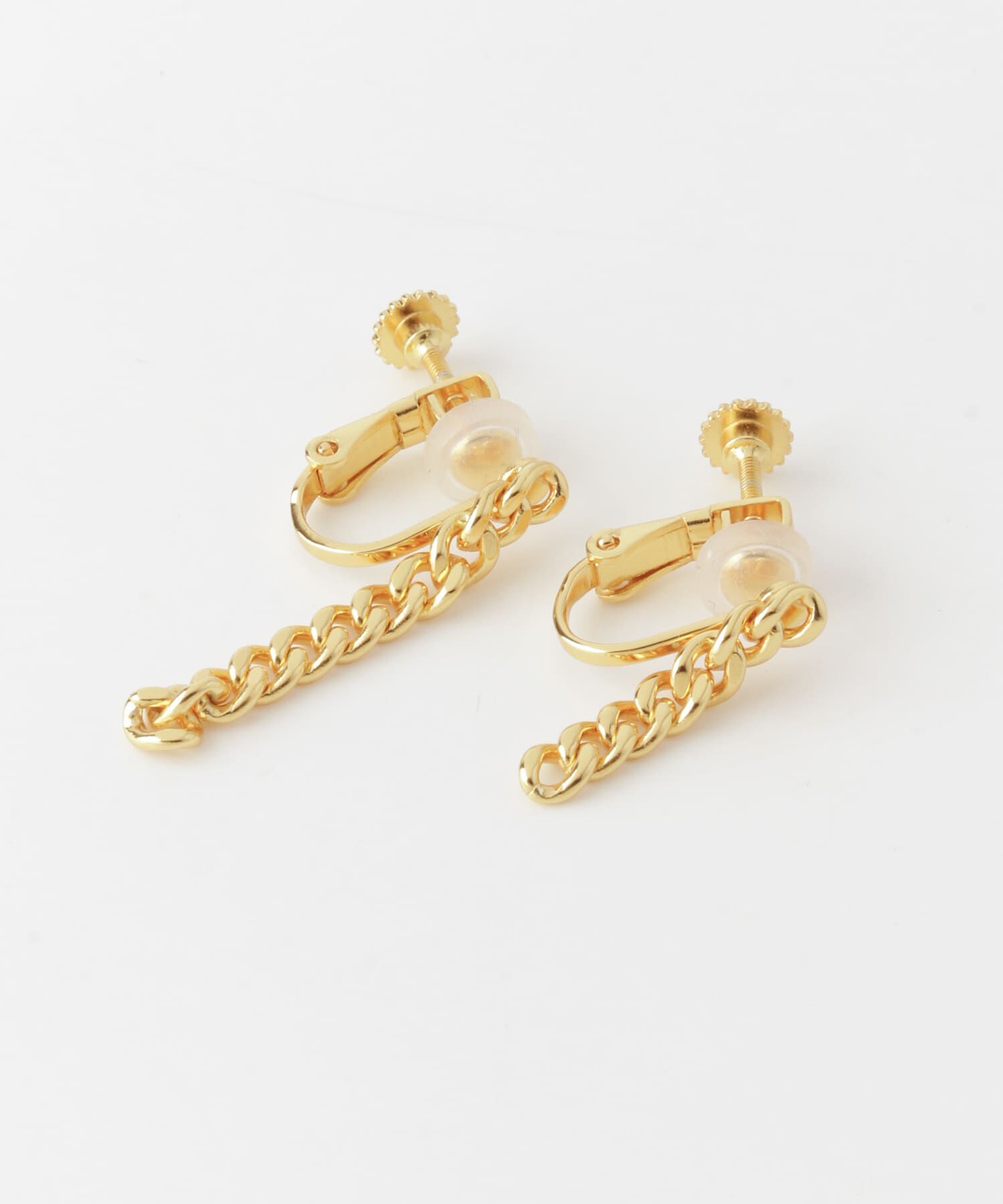 SMELLY「SMELLY so&rsquo;　asymmetry chain earring」|イヤリング|