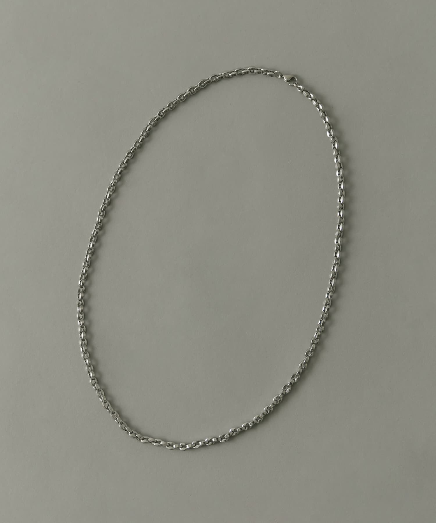 SMELLY「ステンレスデザインチェーンネックレス」|ネックレス|シルバー
