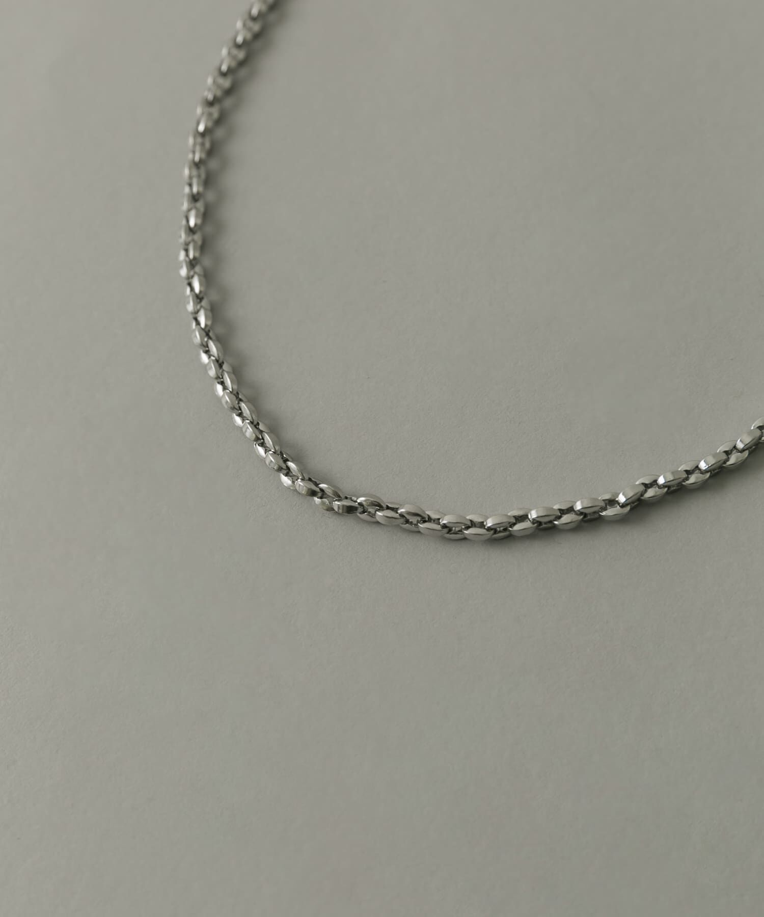 SMELLY「ステンレスデザインチェーンネックレス」|ネックレス|