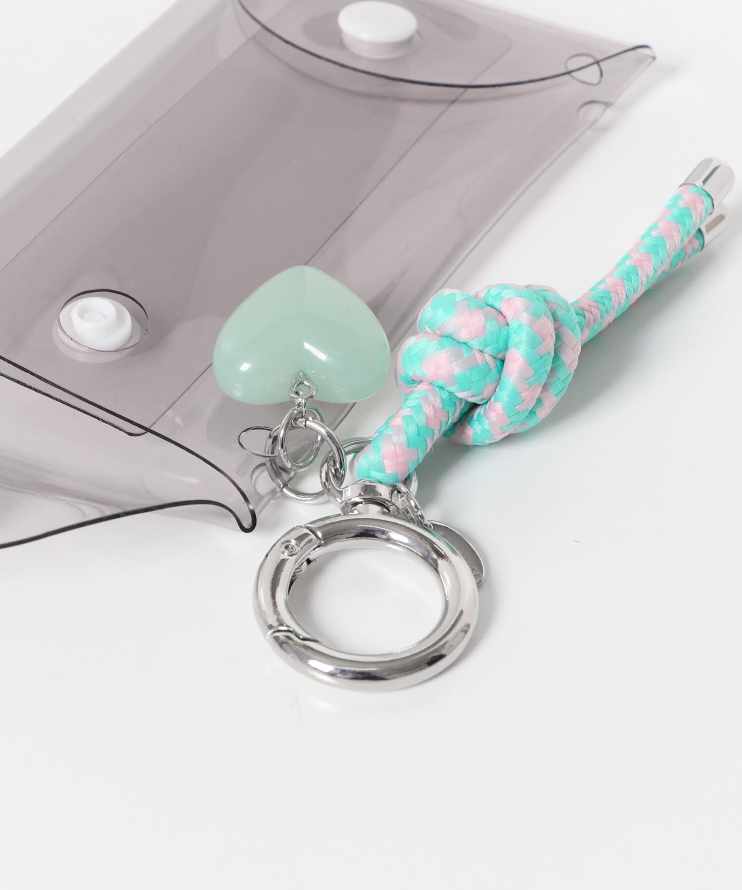 SMELLY「チャームセットクリアポーチ」|ポーチ|