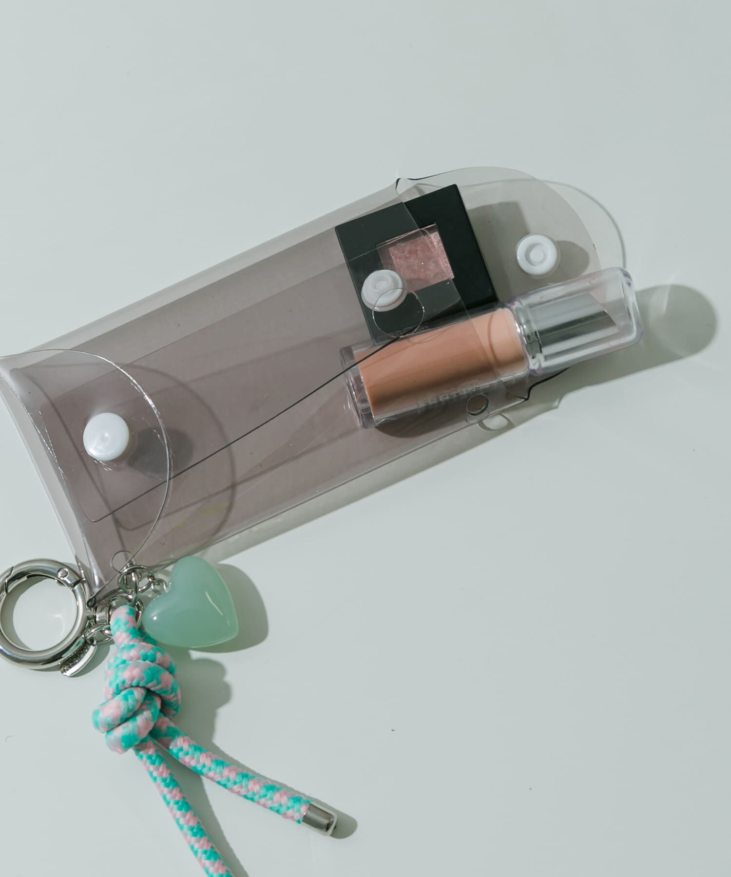 SMELLY「チャームセットクリアポーチ」|ポーチ|