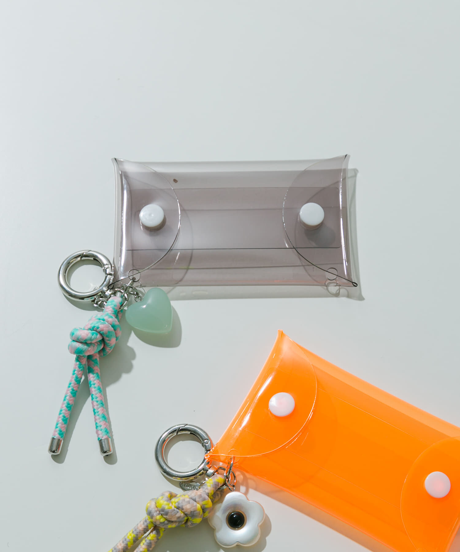 SMELLY「チャームセットクリアポーチ」|ポーチ|