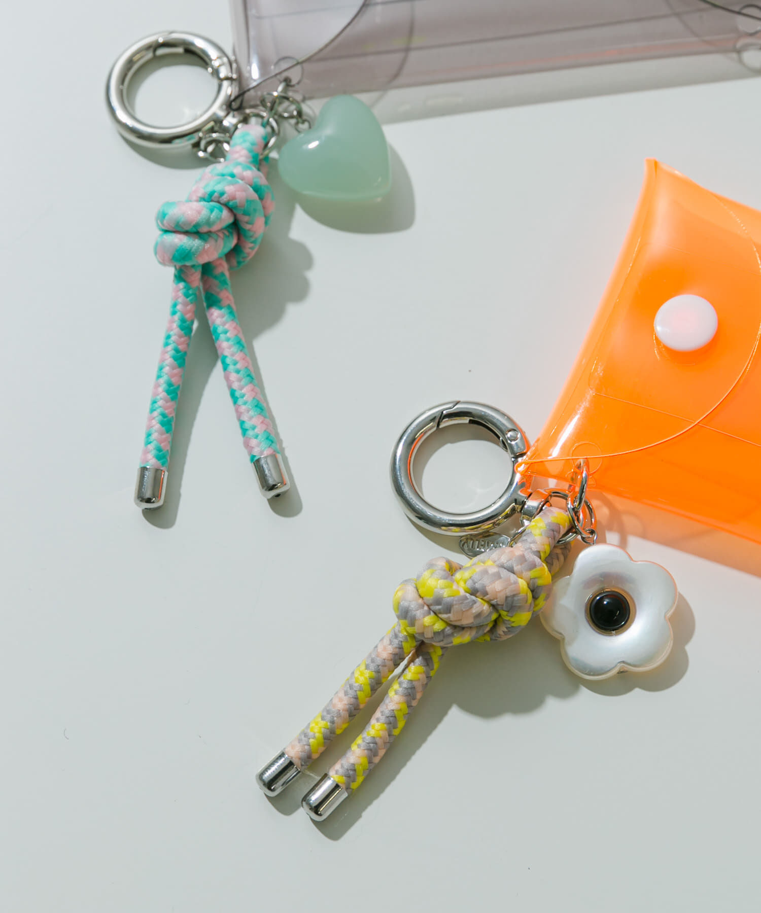 SMELLY「チャームセットクリアポーチ」|ポーチ|