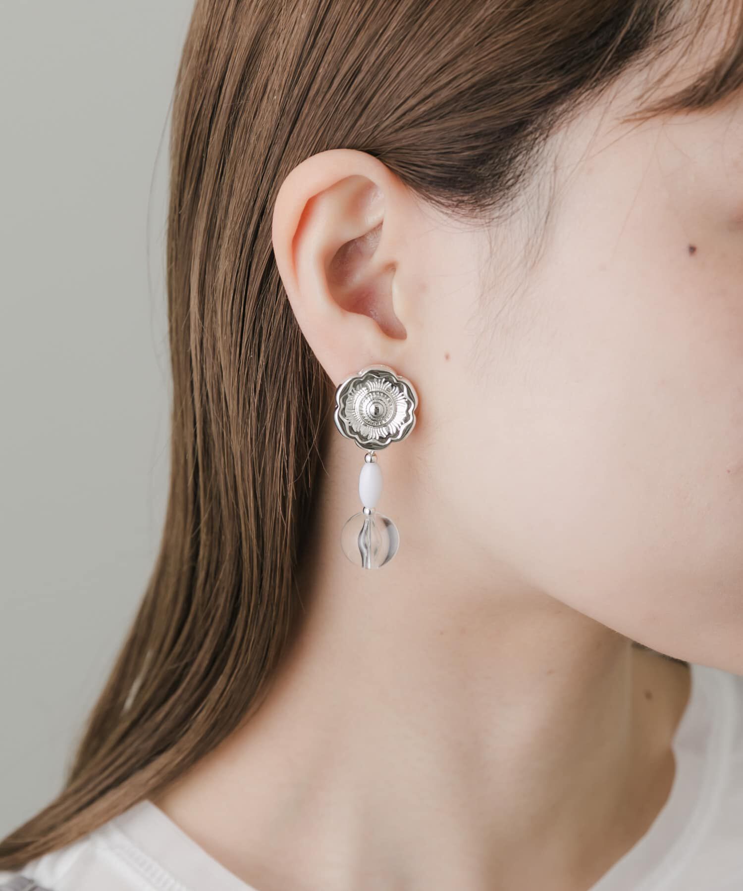 SMELLY「フラワードロップジュシイヤリング」|イヤリング|