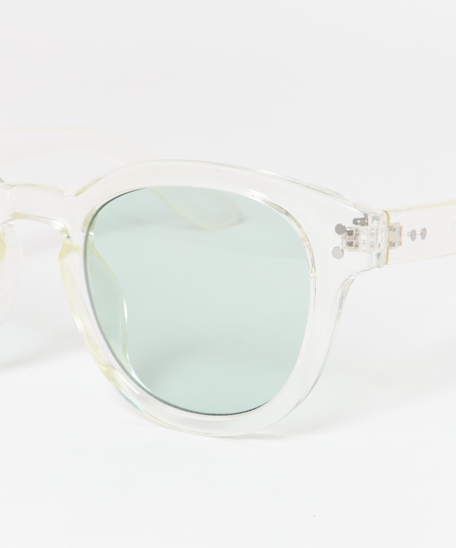 SMELLY「クリアフレームサングラス」|メガネ|