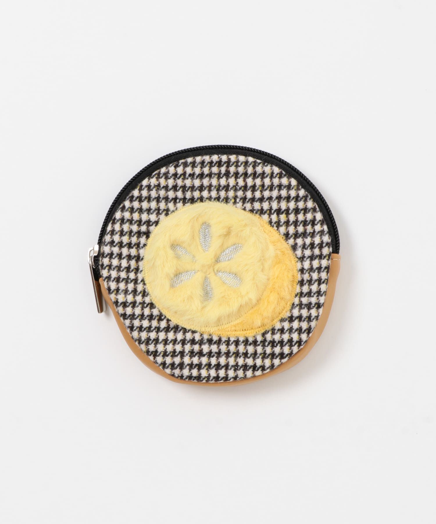 Sonny Label 「Casselini　3Dモチーフポーチ」|ポーチ|イエロー