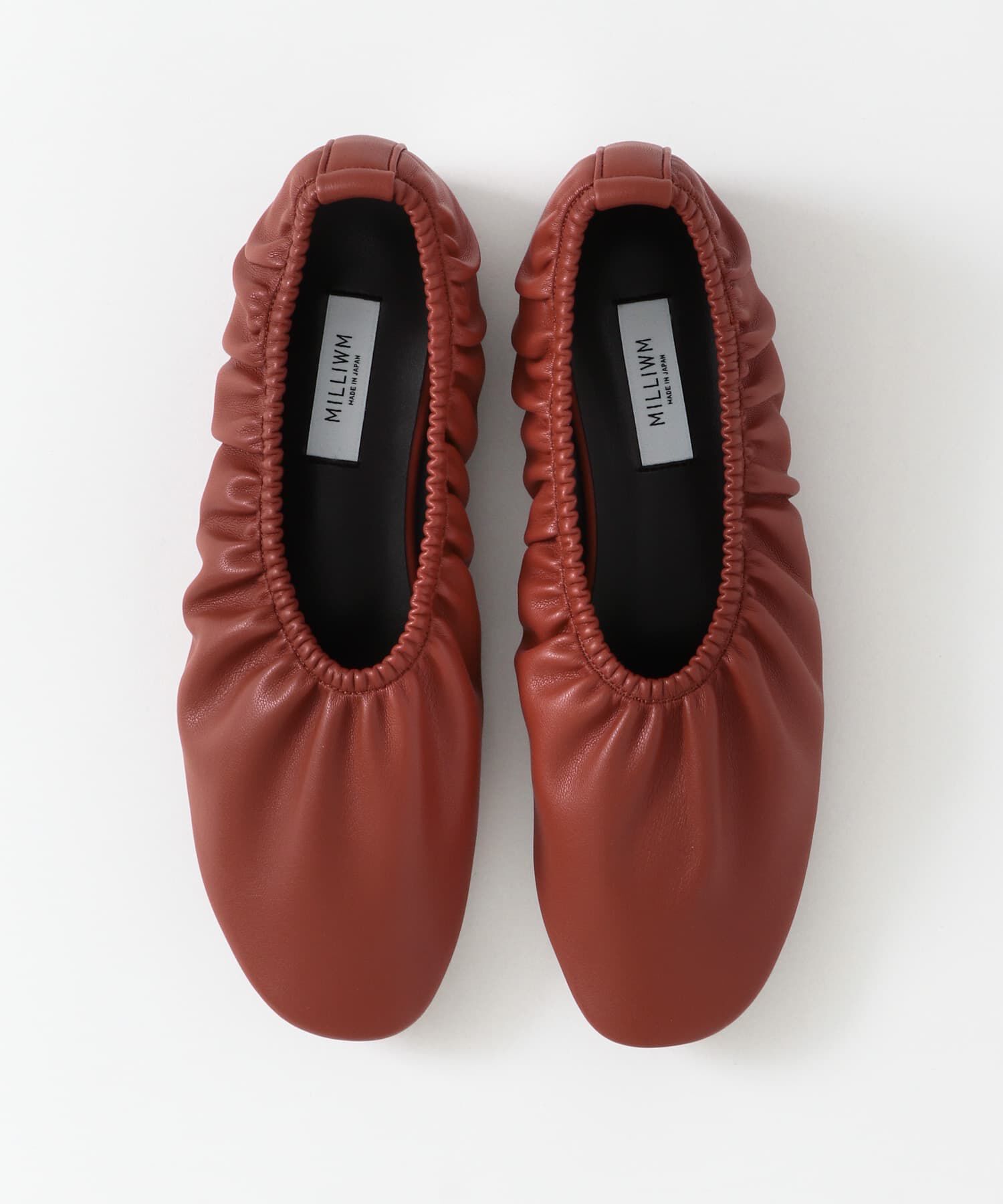 URBAN RESEARCH「MILLIWM　ギャザーバレエシューズ」|バレエシューズ|