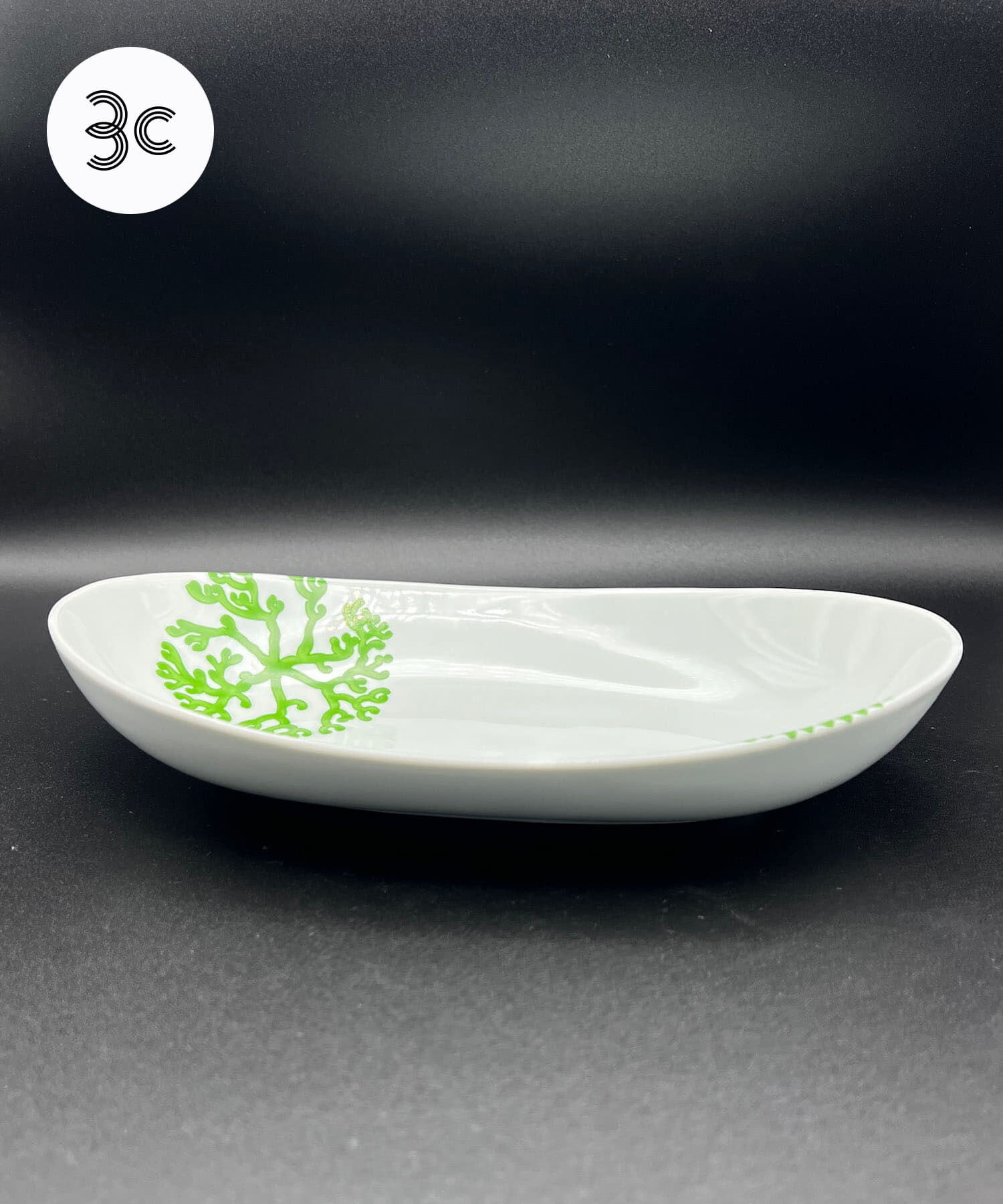 URBAN RESEARCH「寿芳窯　楕円カレー皿」|食器・キッチングッズ|グリーン