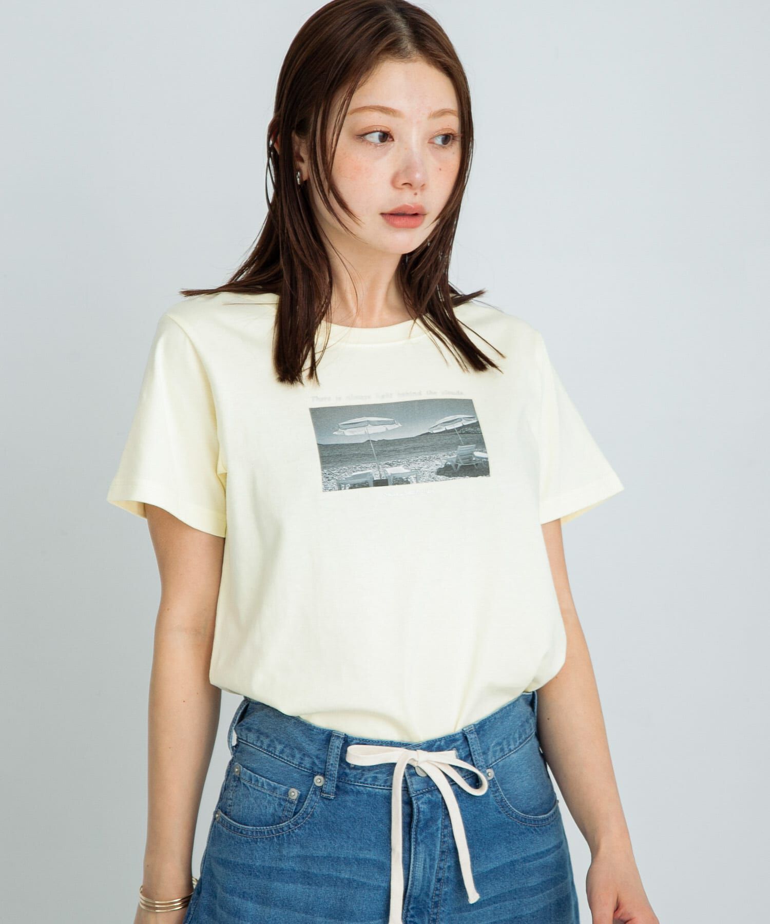 Sonny Label 「フォトプリントTシャツ」|Tシャツ・カットソー|イエロー系その他