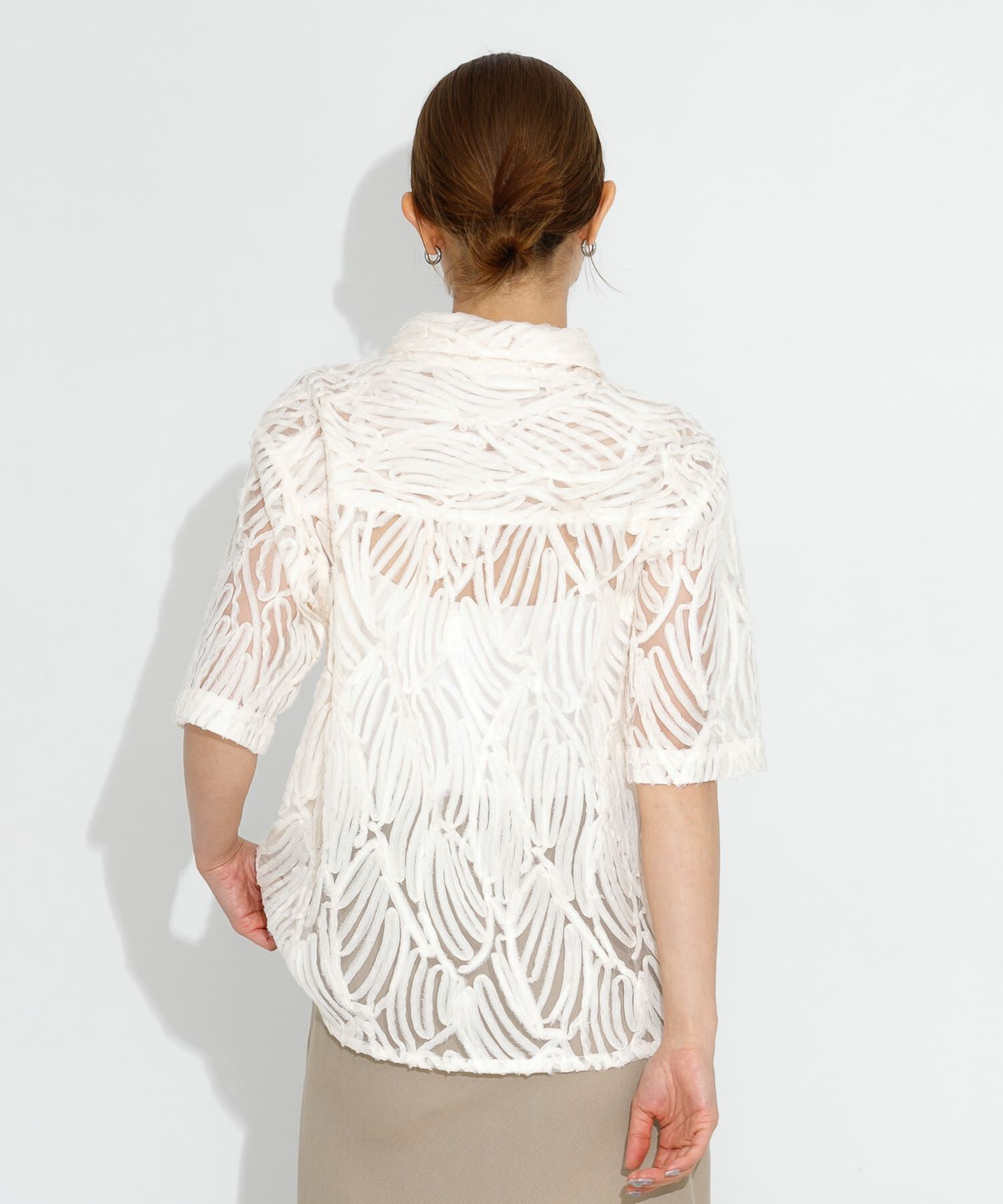 Sonny Label 「テープレース半袖シャツ」|シャツ・ブラウス|