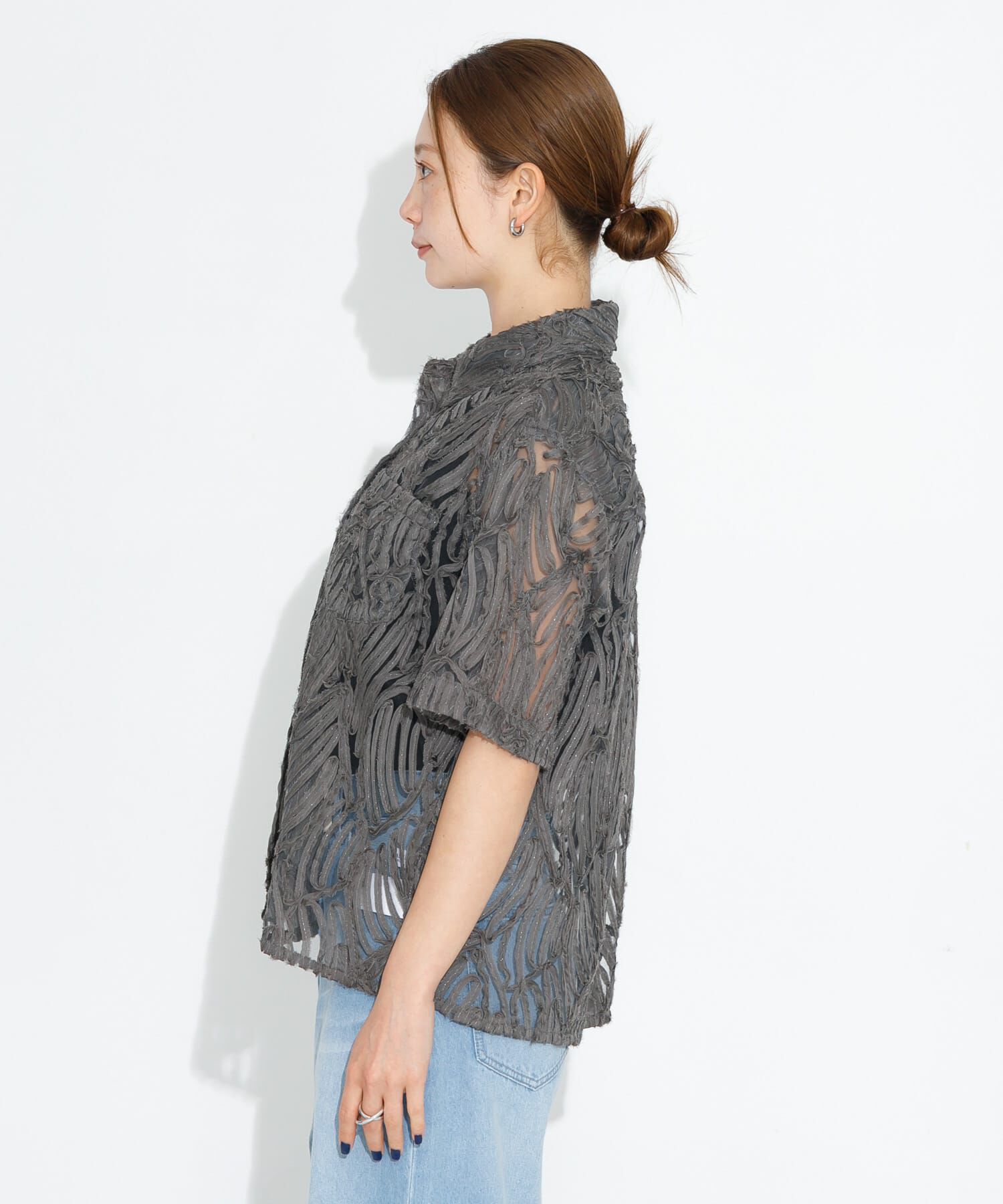 Sonny Label 「テープレース半袖シャツ」|シャツ・ブラウス|