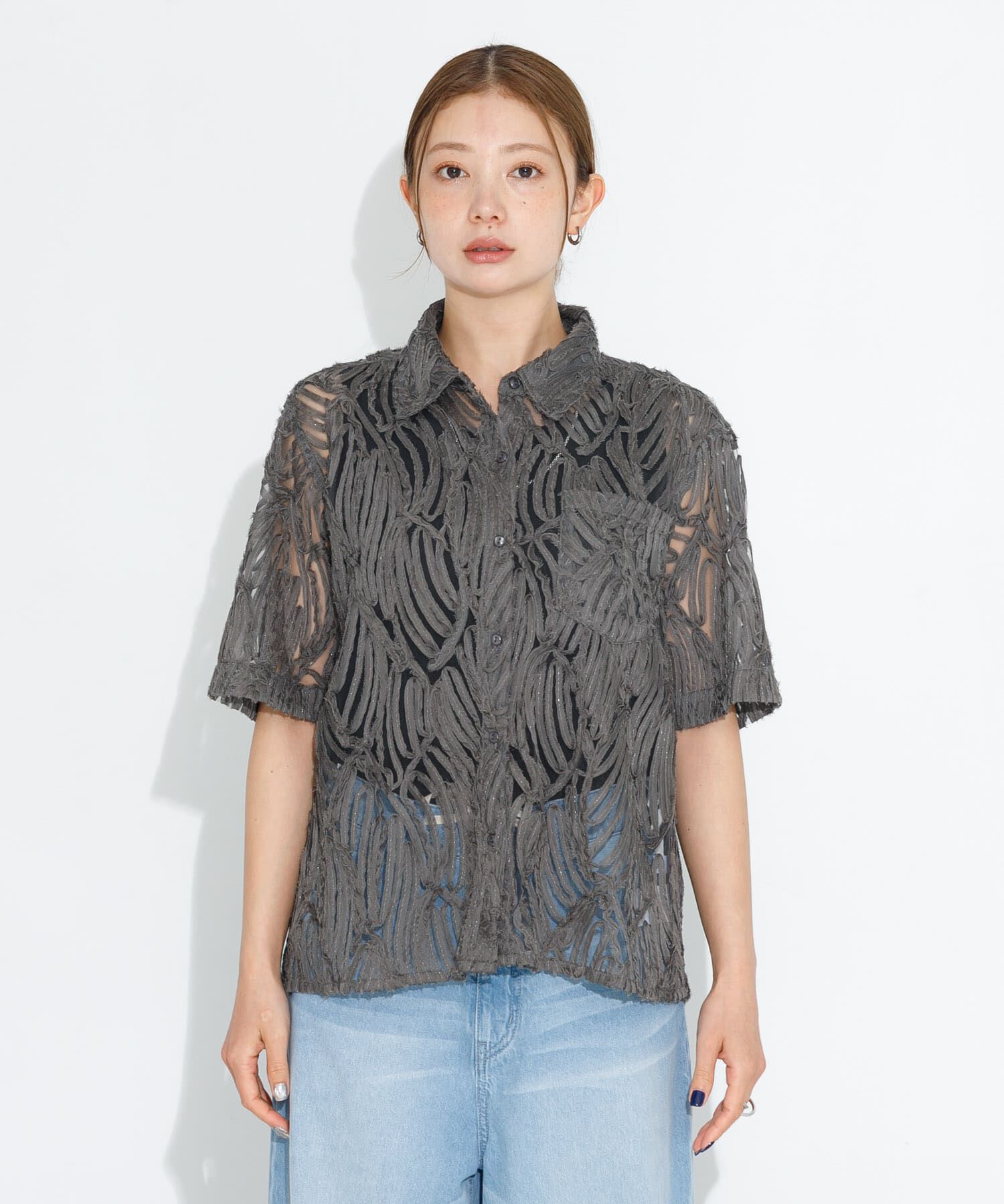 Sonny Label 「テープレース半袖シャツ」|シャツ・ブラウス|