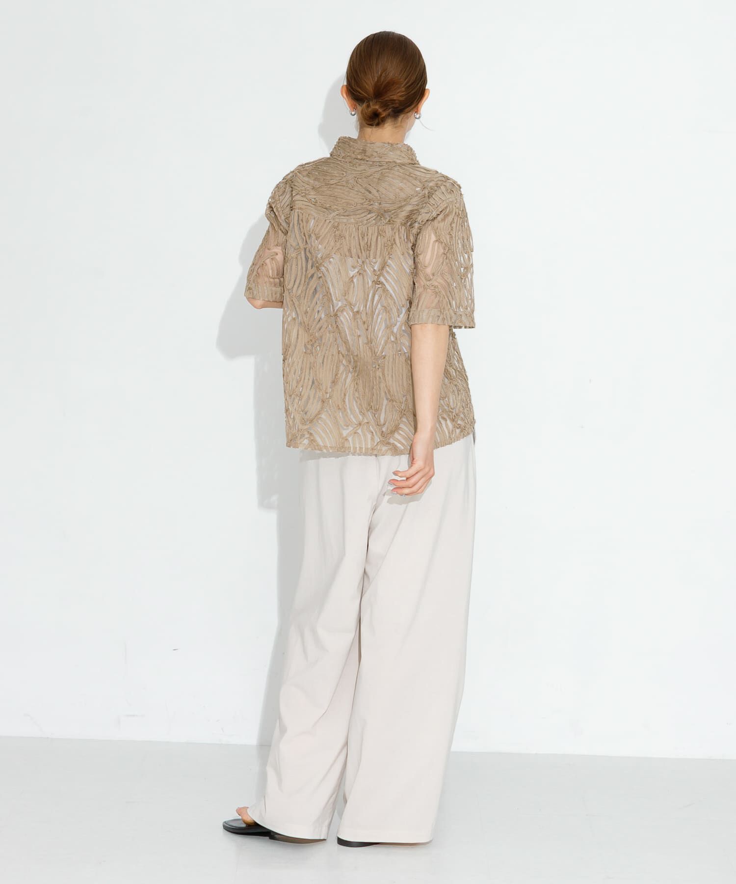 Sonny Label 「テープレース半袖シャツ」|シャツ・ブラウス|