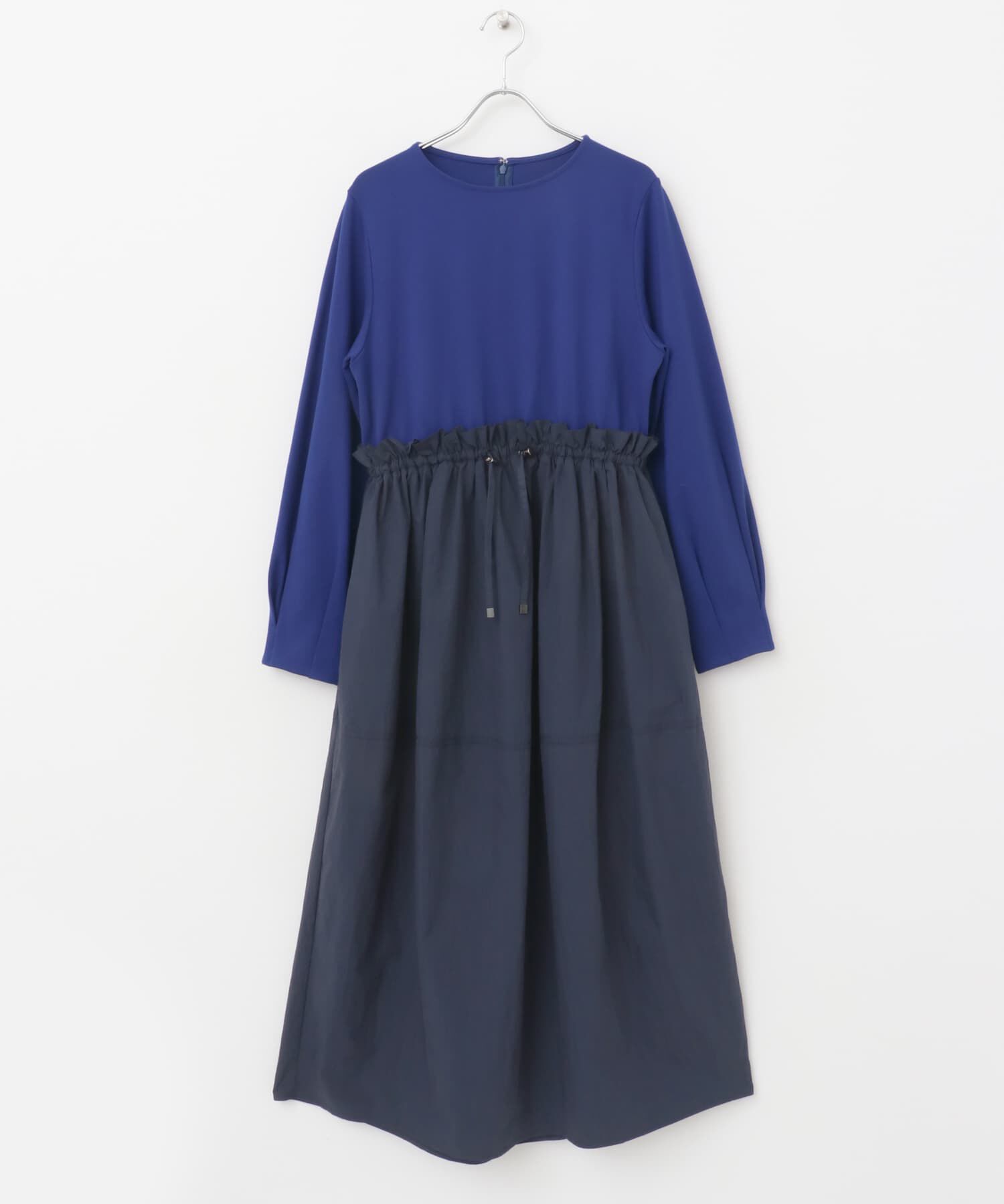 URBAN RESEARCH ROSSO「ドッキングウエストドロストワンピース」|ワンピース|