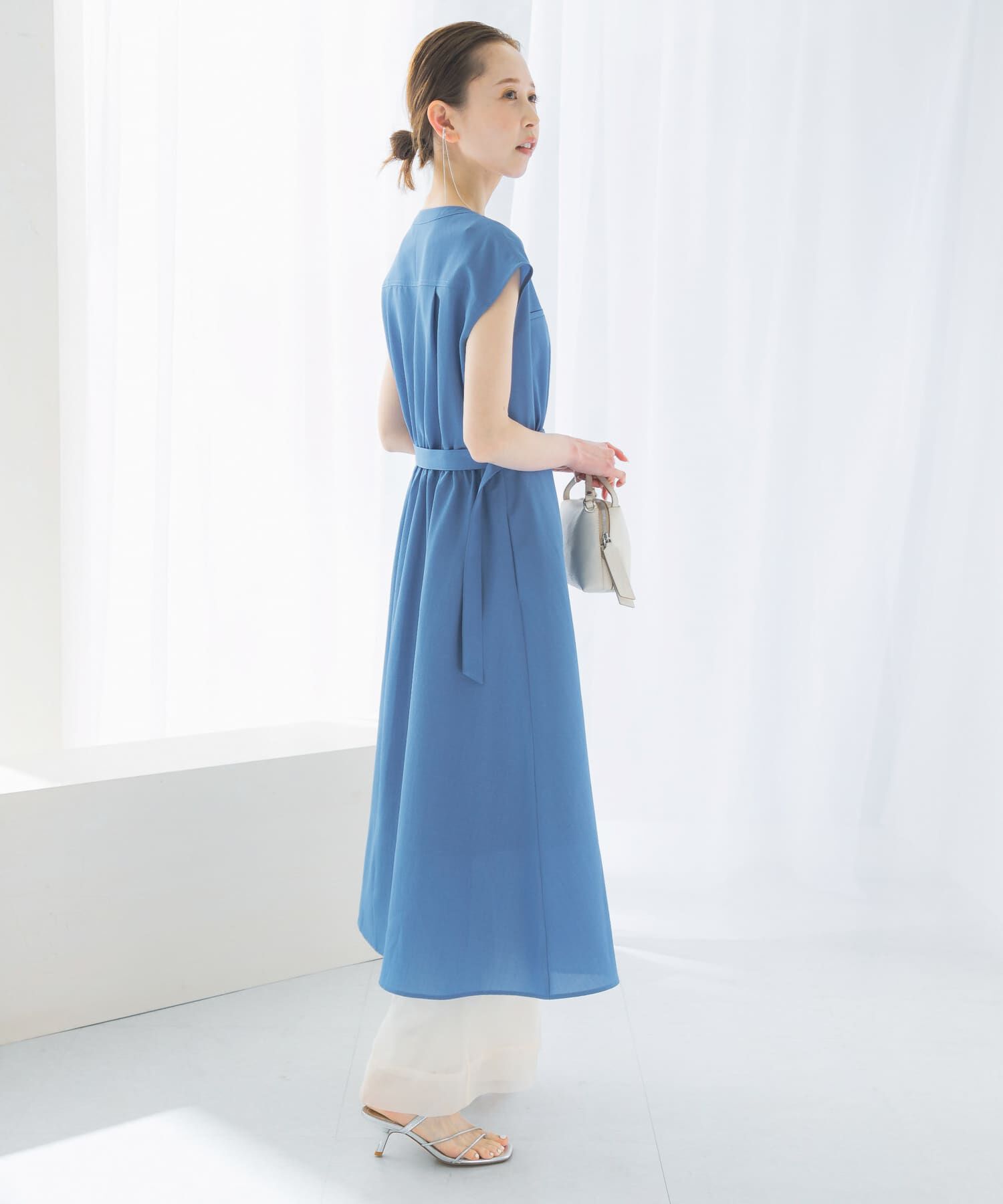 URBAN RESEARCH ROSSO「『UR TECH DRYLUXE』ポケットデザインワンピース」|ワンピース|