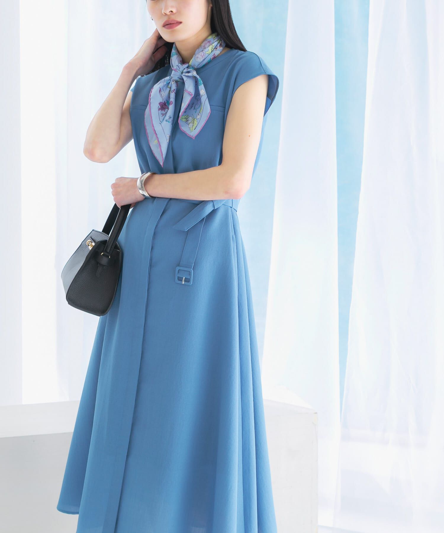 URBAN RESEARCH ROSSO「『UR TECH DRYLUXE』ポケットデザインワンピース」|ワンピース|