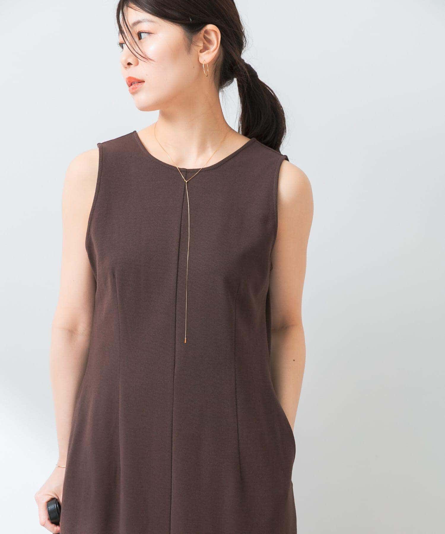 URBAN RESEARCH ROSSO「『UR TECH ひやサラクール』F by ROSSO　アメスリコクーンワンピース」|ワンピース|