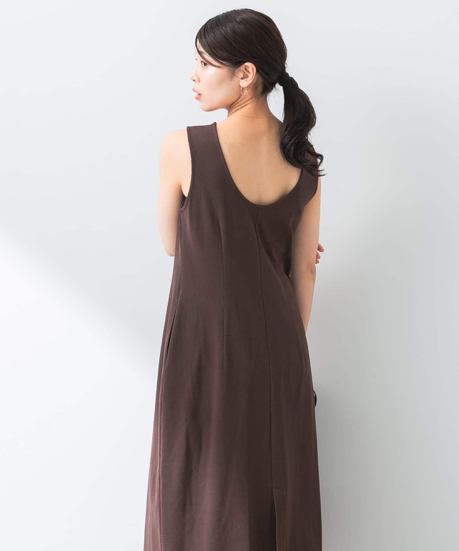 URBAN RESEARCH ROSSO「『UR TECH ひやサラクール』F by ROSSO　アメスリコクーンワンピース」|ワンピース|