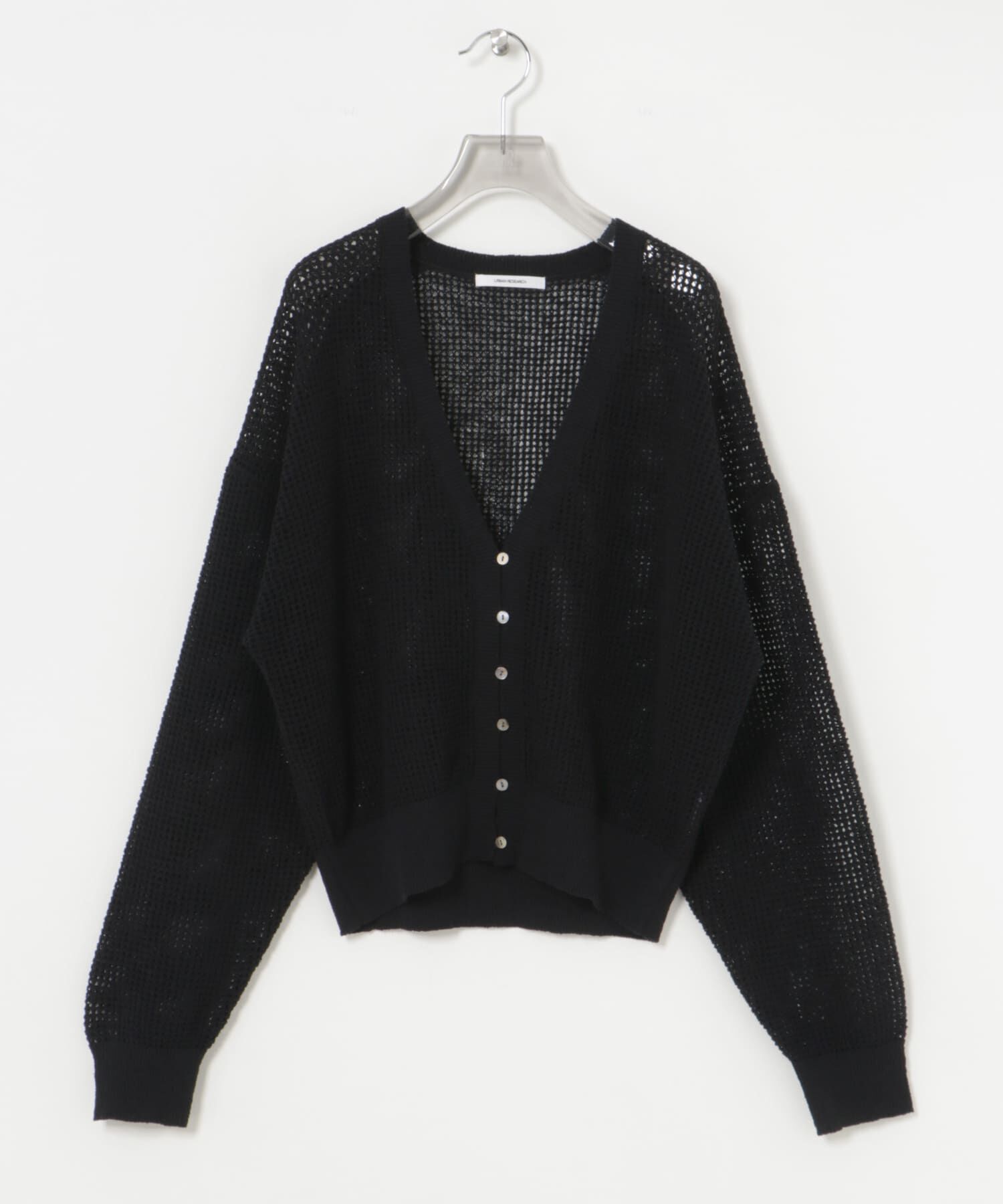 URBAN RESEARCH「ブークレメッシュニットカーディガン」|カーディガン|