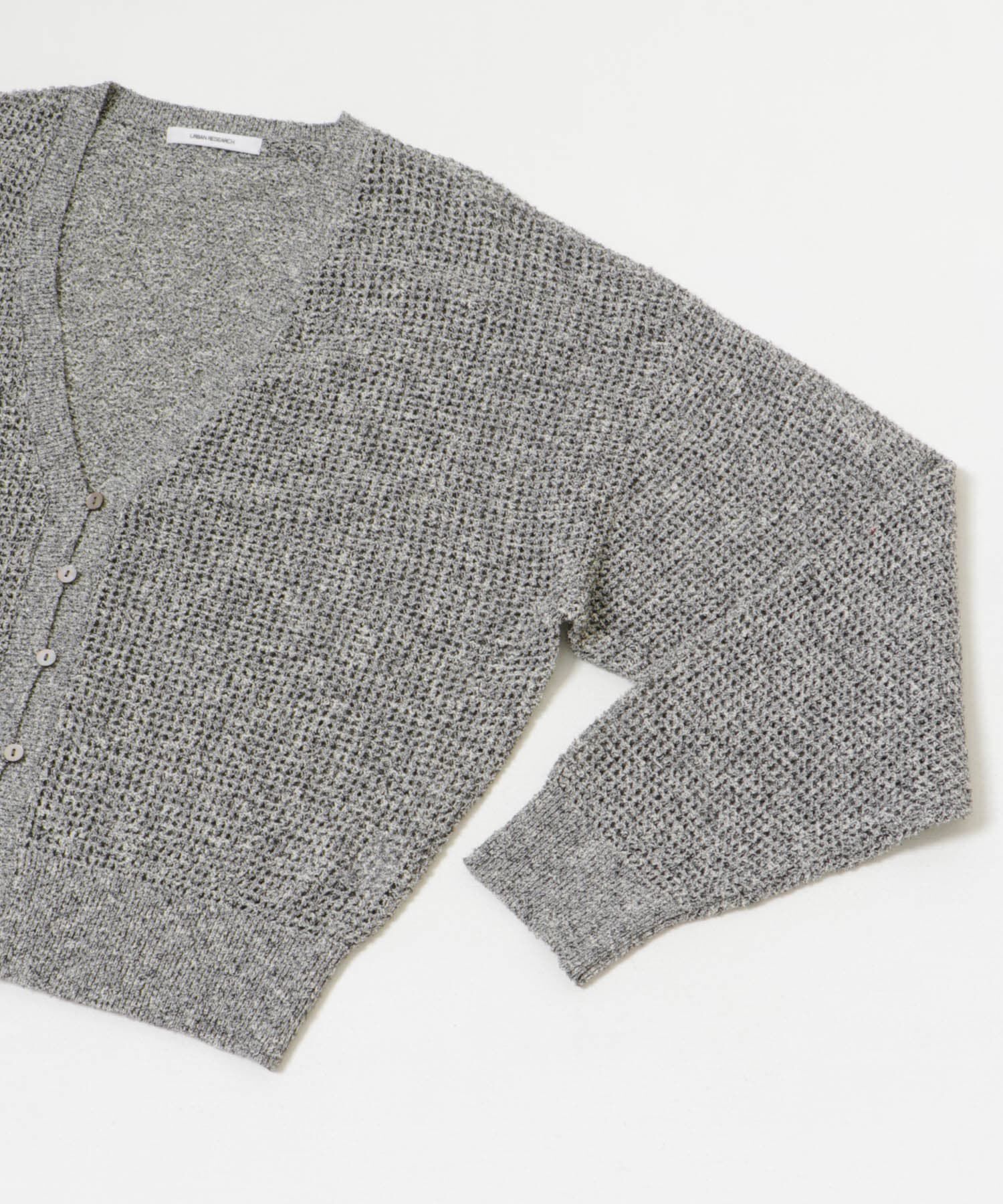 URBAN RESEARCH「ブークレメッシュニットカーディガン」|カーディガン|
