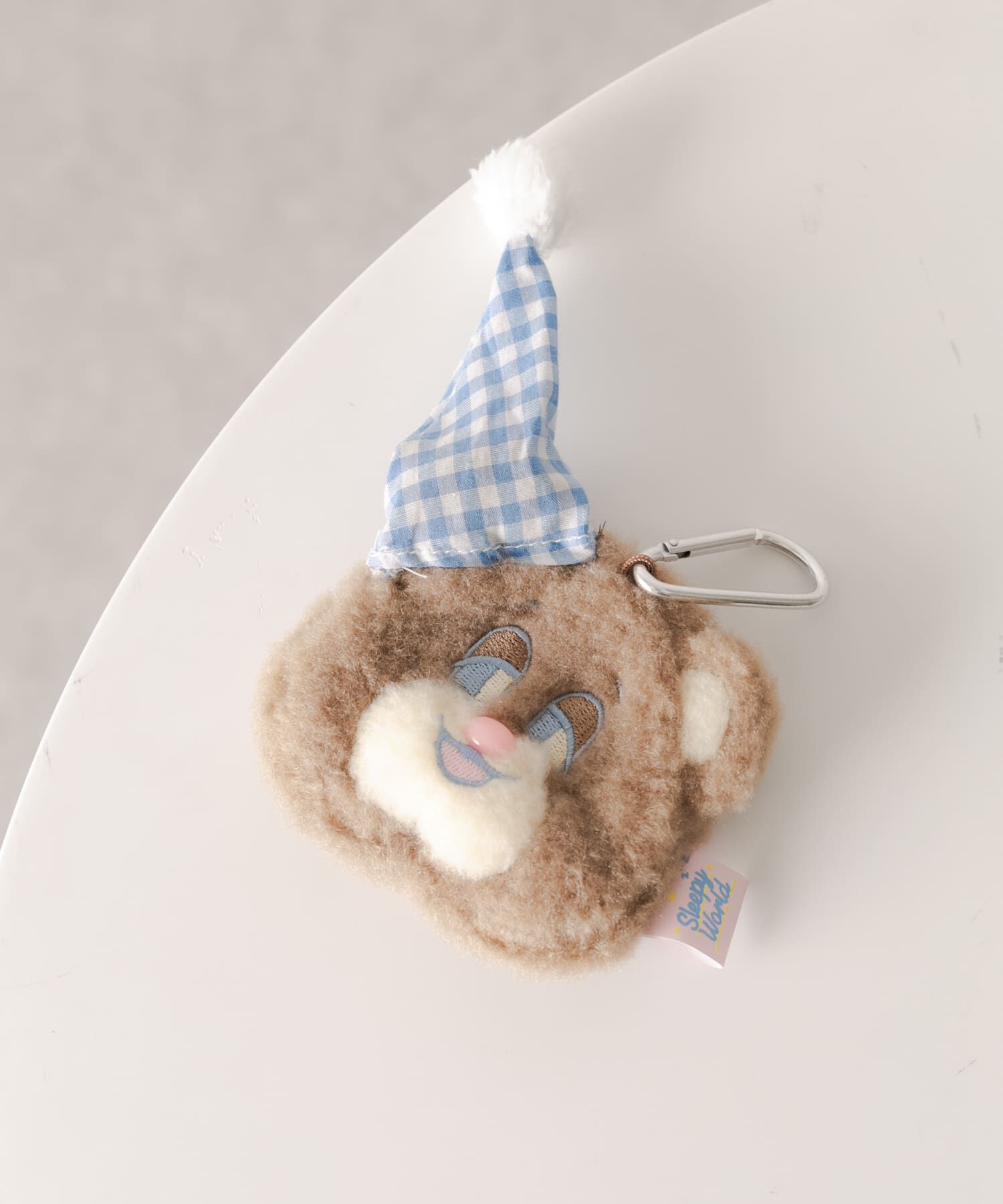 SMELLY「『WEB/一部店舗限定』NEONMOON　Sleepy Teddy Pouch」|ポーチ|ブラウン